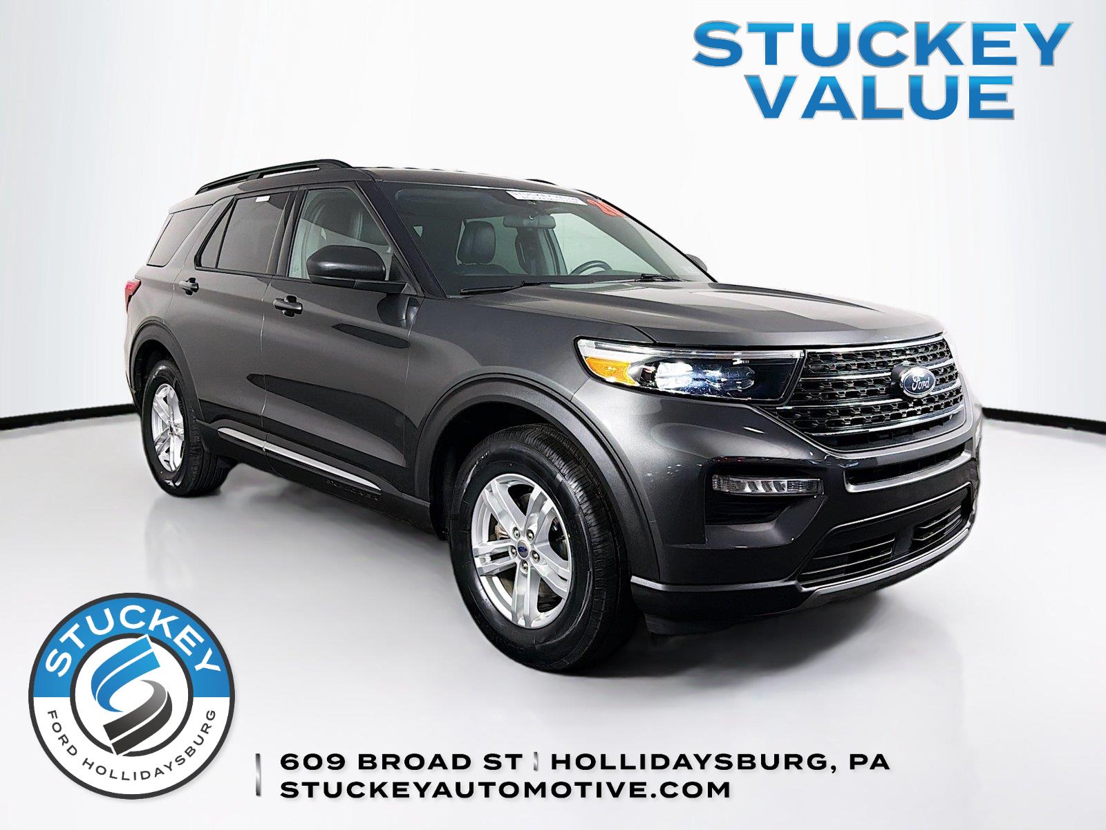 Gray (Magnetic) 2020 Ford Explorer SUV / Crossover All-Wheel Drive Automatic