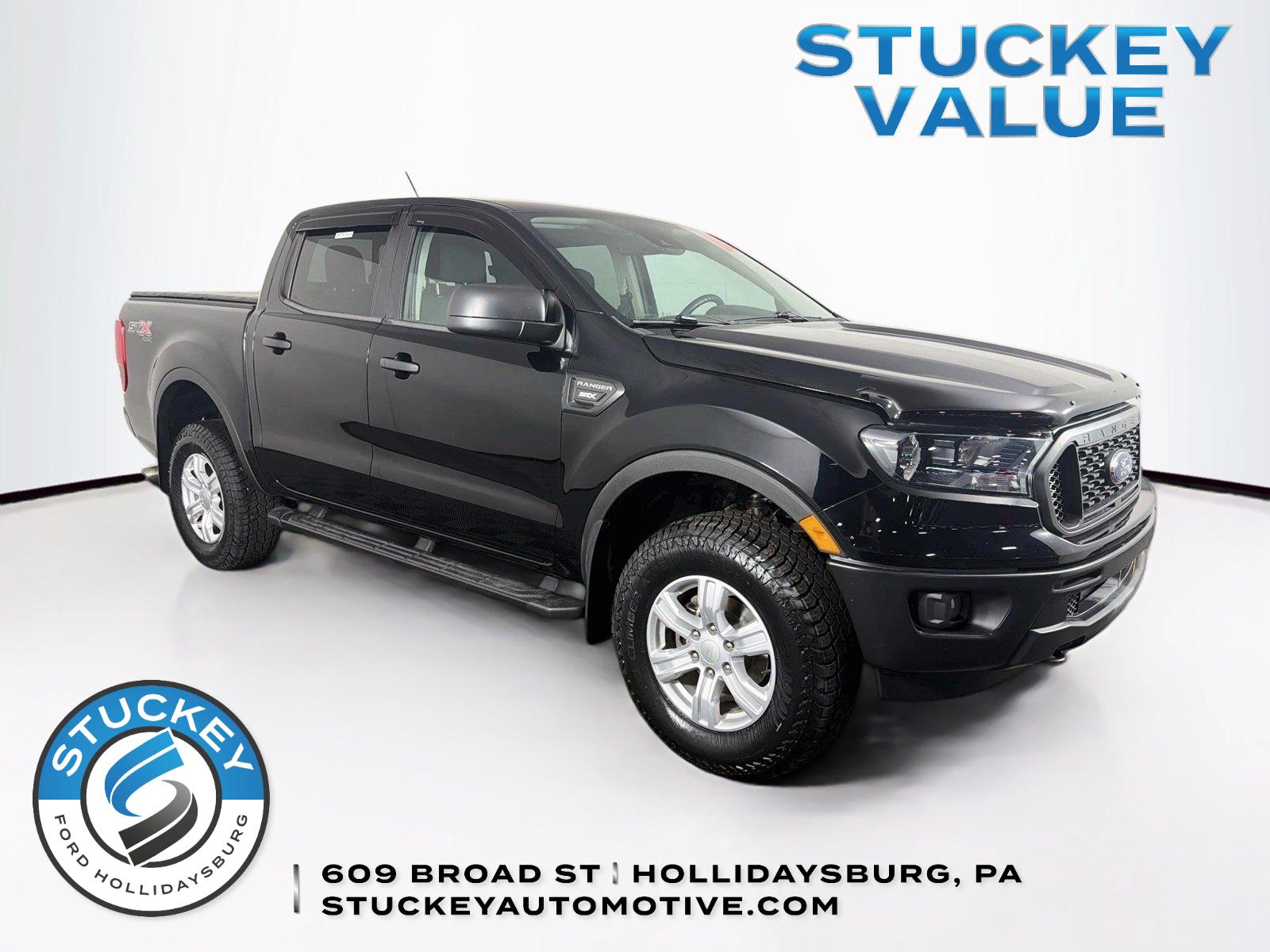 Shadow Black 2021 Ford Ranger Pickup Truck Four-Wheel Drive Automatic