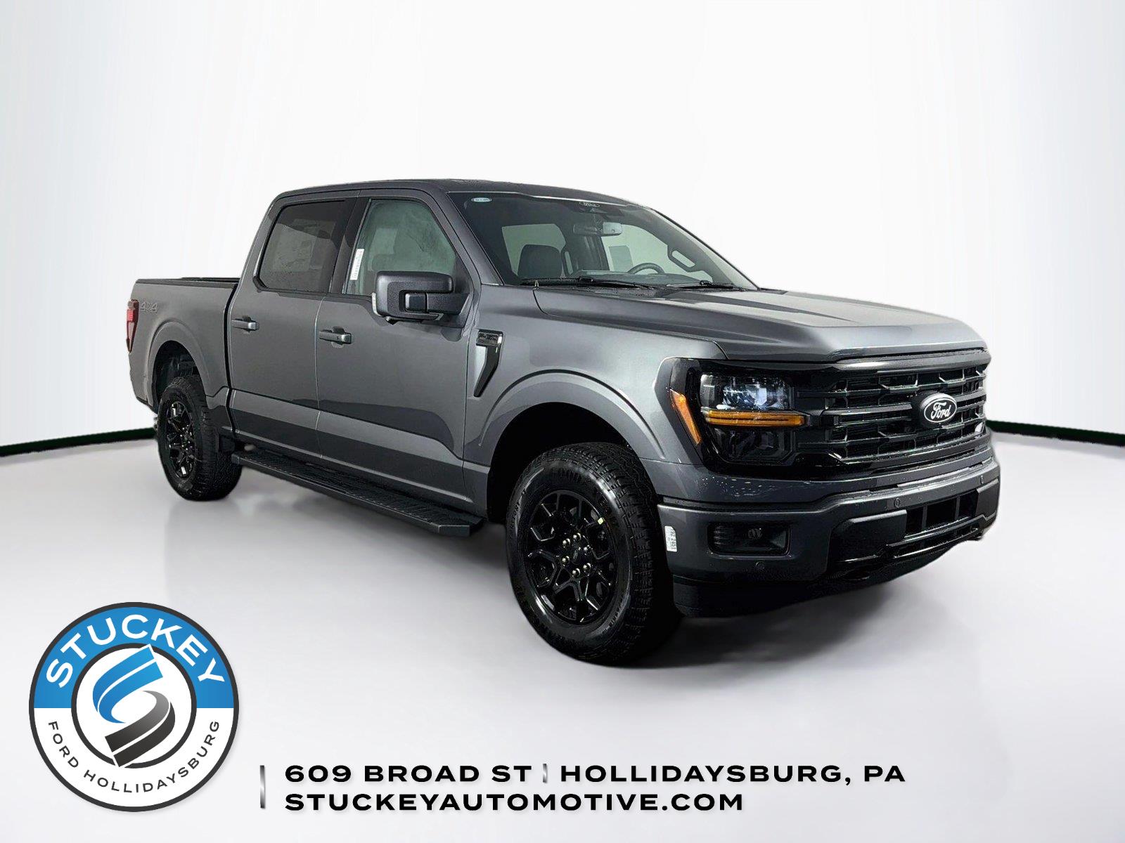 Carbonized Gray 2026 Ford F-150 Pickup Truck Four-Wheel Drive Automatic