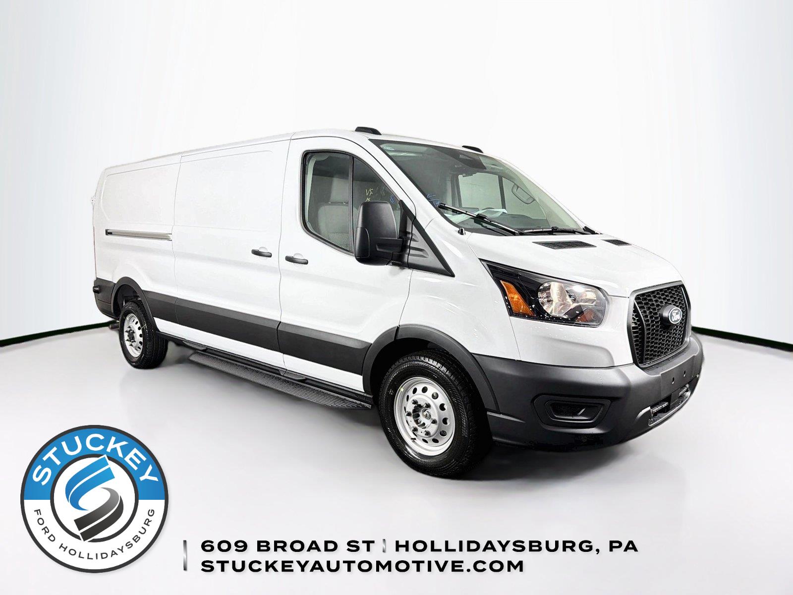 Oxford White 2026 Ford Transit Cargo Van All-Wheel Drive Automatic