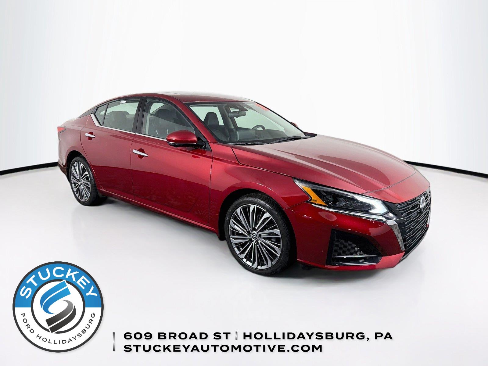 Red (Scarlet Ember Tintcoat) 2023 Nissan Altima Sedan All-Wheel Drive Continuously Variable Transmission