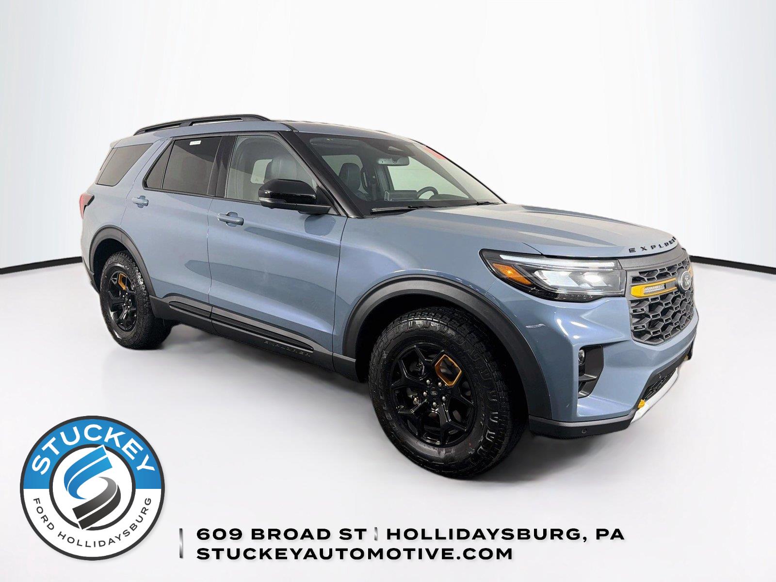 Vapor Blue 2026 Ford Explorer SUV / Crossover All-Wheel Drive Automatic