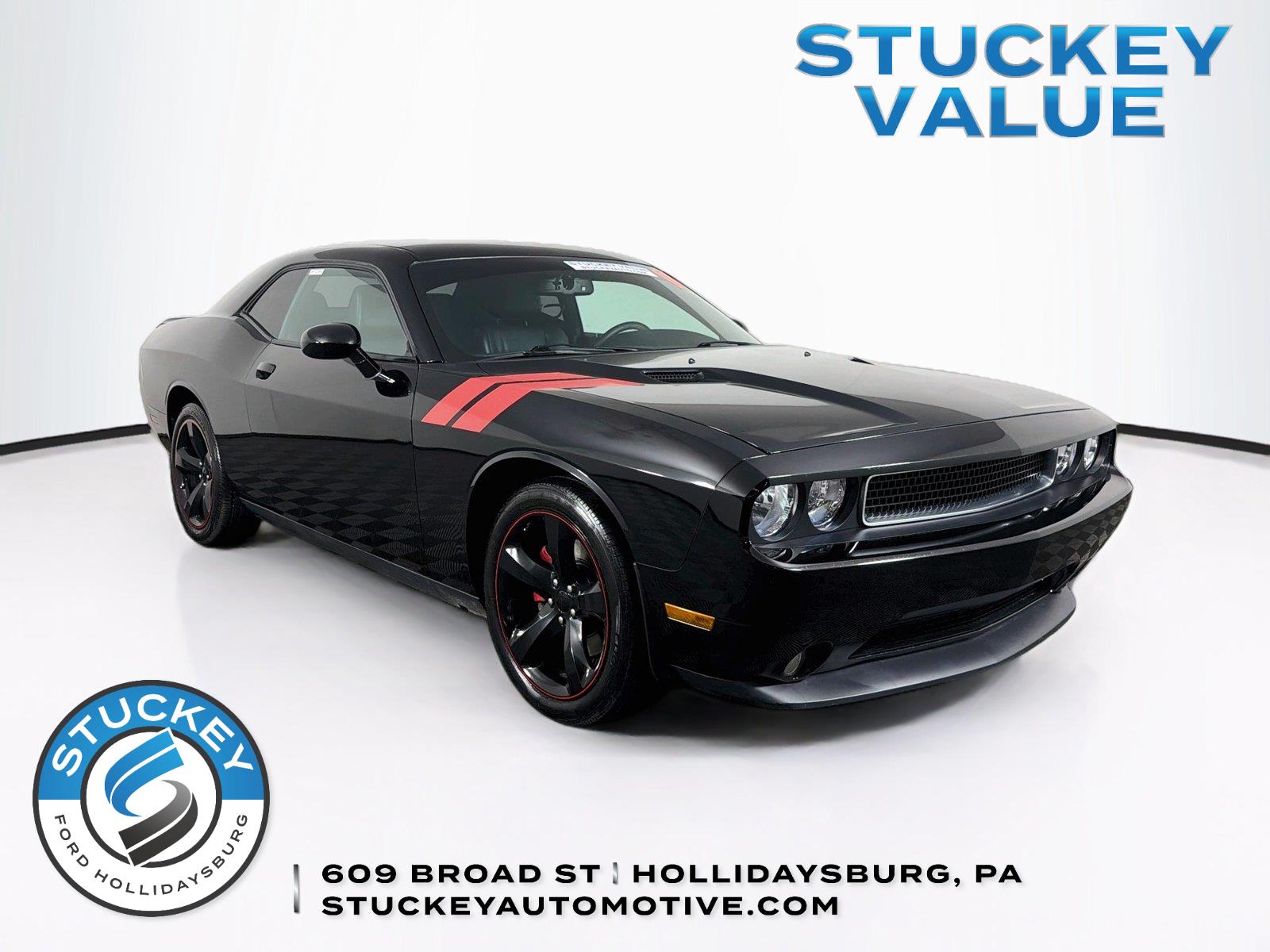 Black Clearcoat 2014 Dodge Challenger Coupe Rear-Wheel Drive 5-Speed Automatic