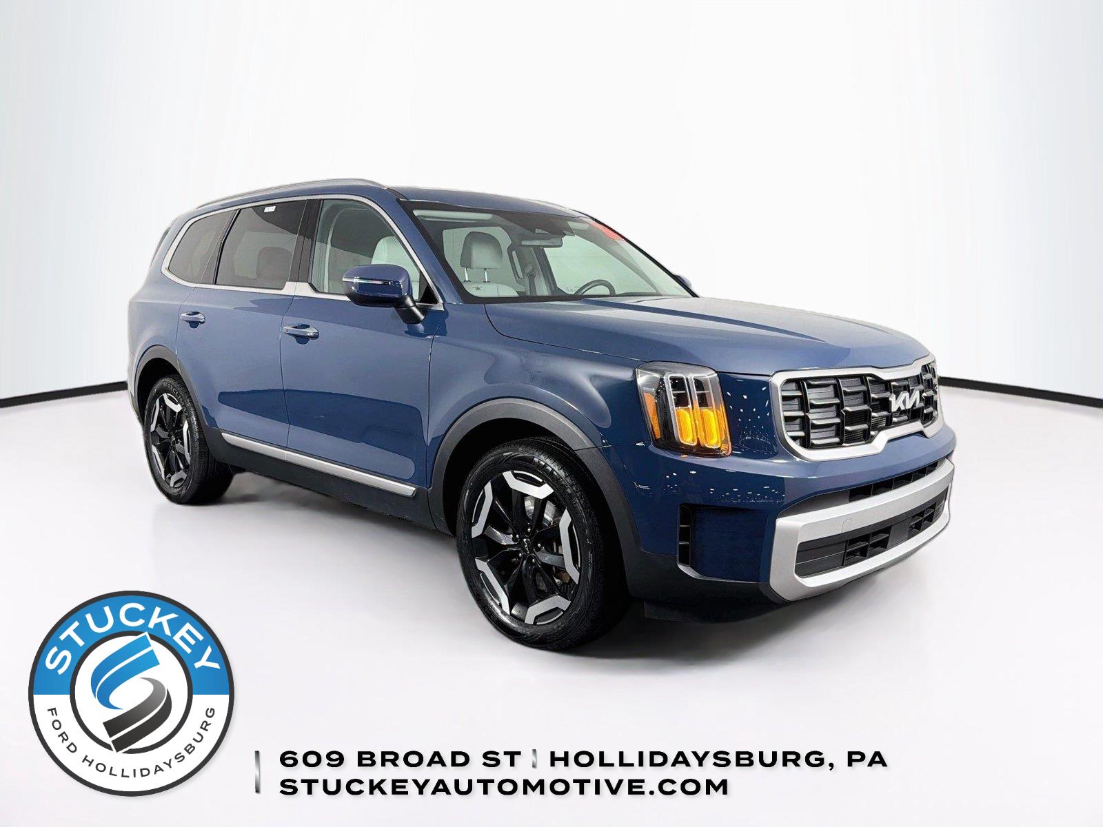 Midnight Lake Blue 2024 Kia Telluride SUV / Crossover All-Wheel Drive 8-Speed Automatic