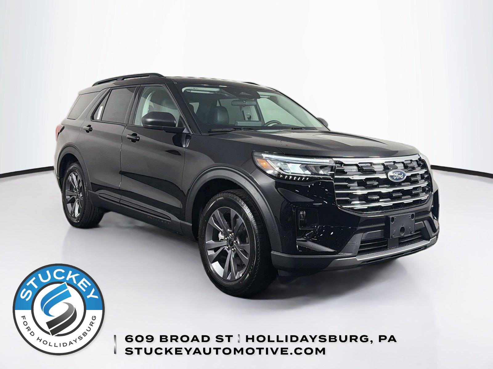 Agate Black 2026 Ford Explorer SUV / Crossover All-Wheel Drive Automatic