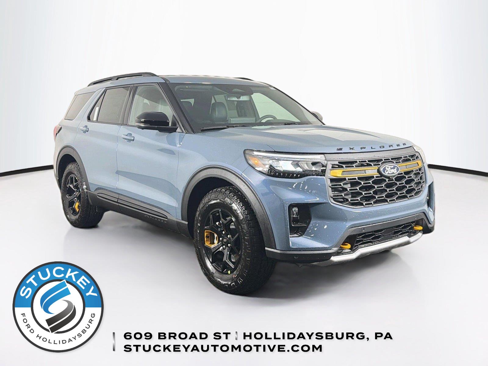 Vapor Blue Metallic 2027 Ford Explorer SUV / Crossover All-Wheel Drive Automatic