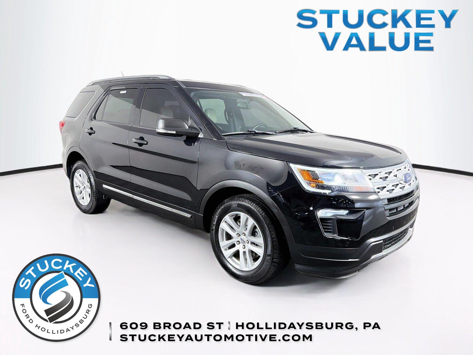 Agate Black 2019 Ford Explorer SUV / Crossover All-Wheel Drive 6-Speed Automatic