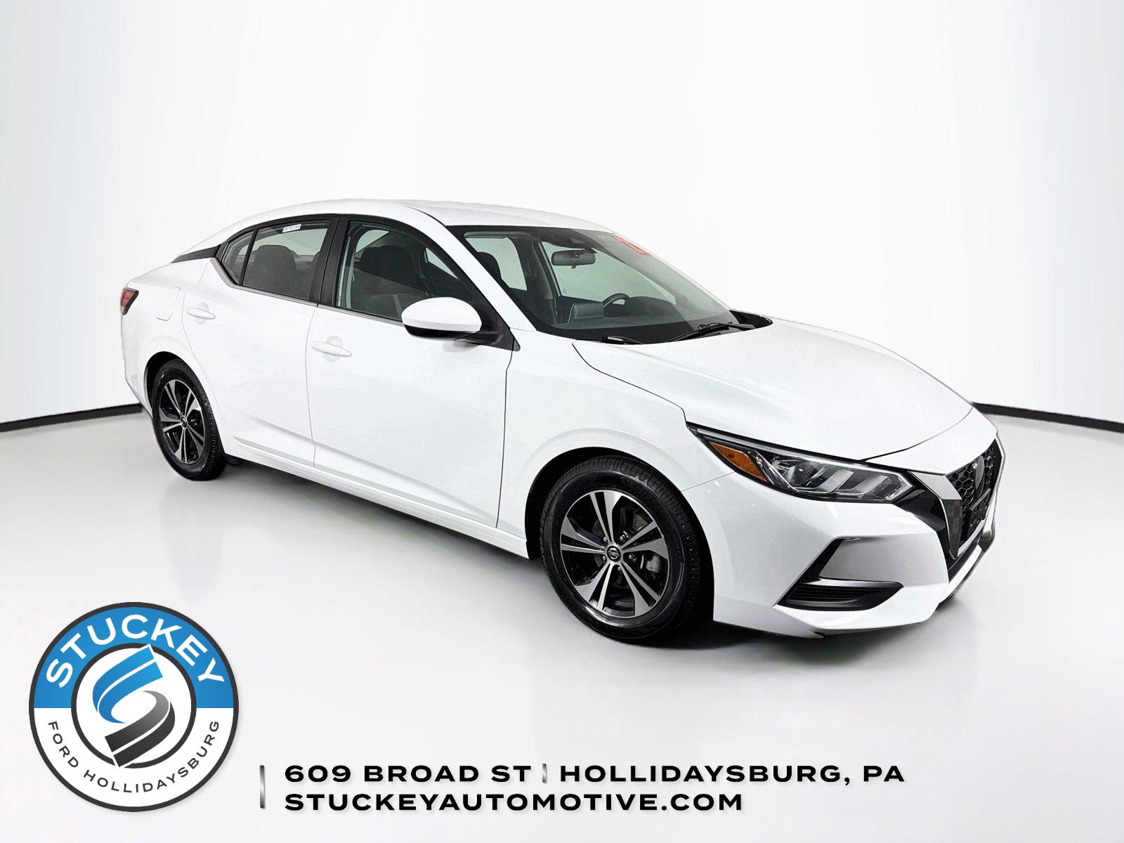 White (Fresh Powder) 2022 Nissan Sentra Sedan Front-Wheel Drive Continuously Variable Transmission