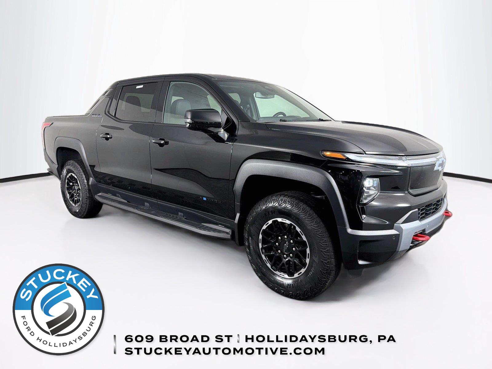 Black 2026 Chevrolet Silverado EV Pickup Truck All-Wheel Drive Automatic