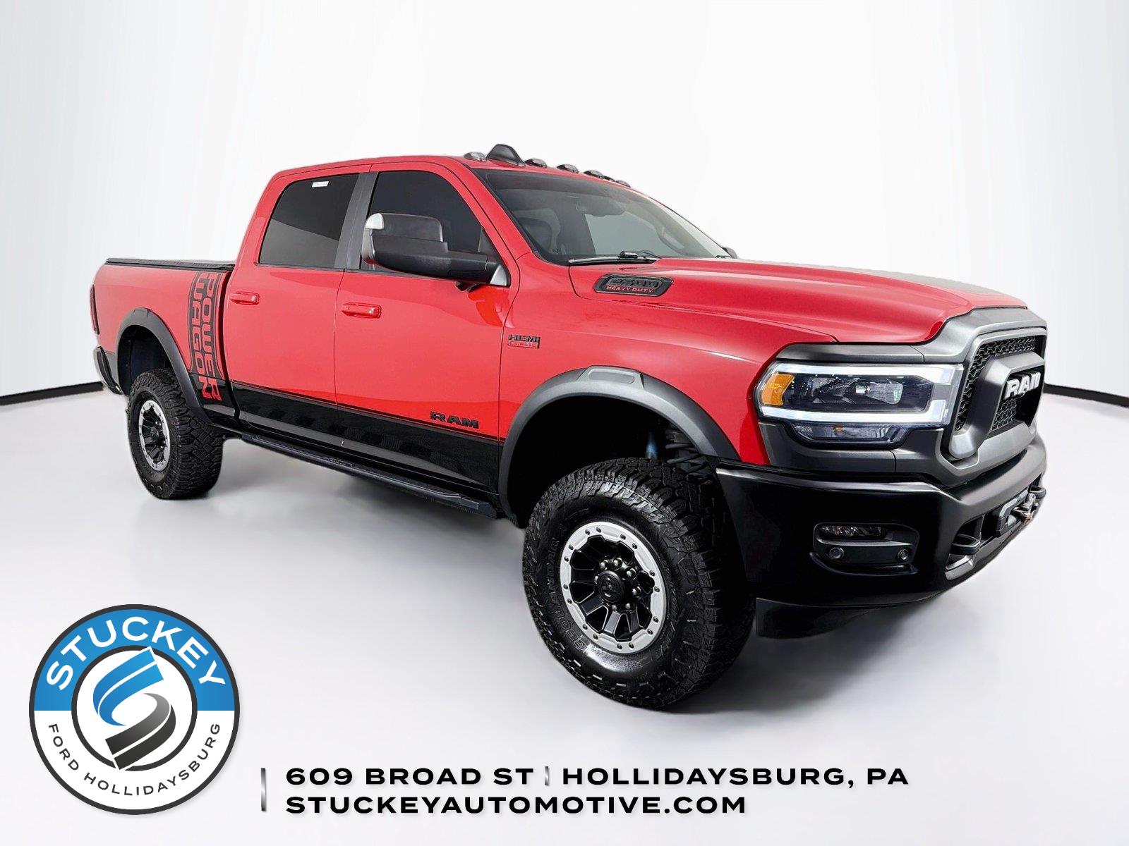 Flame Red Clearcoat 2021 RAM 2500 Pickup Truck Four-Wheel Drive 8-Speed Automatic