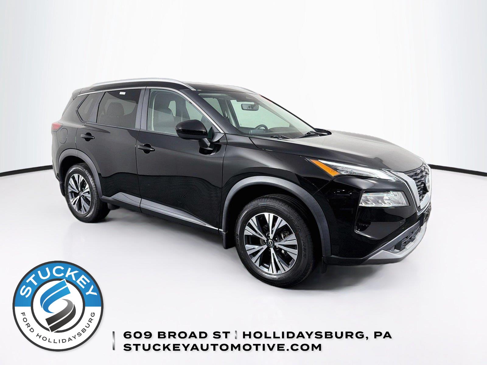 Super Black 2023 Nissan Rogue SUV / Crossover All-Wheel Drive Continuously Variable Transmission