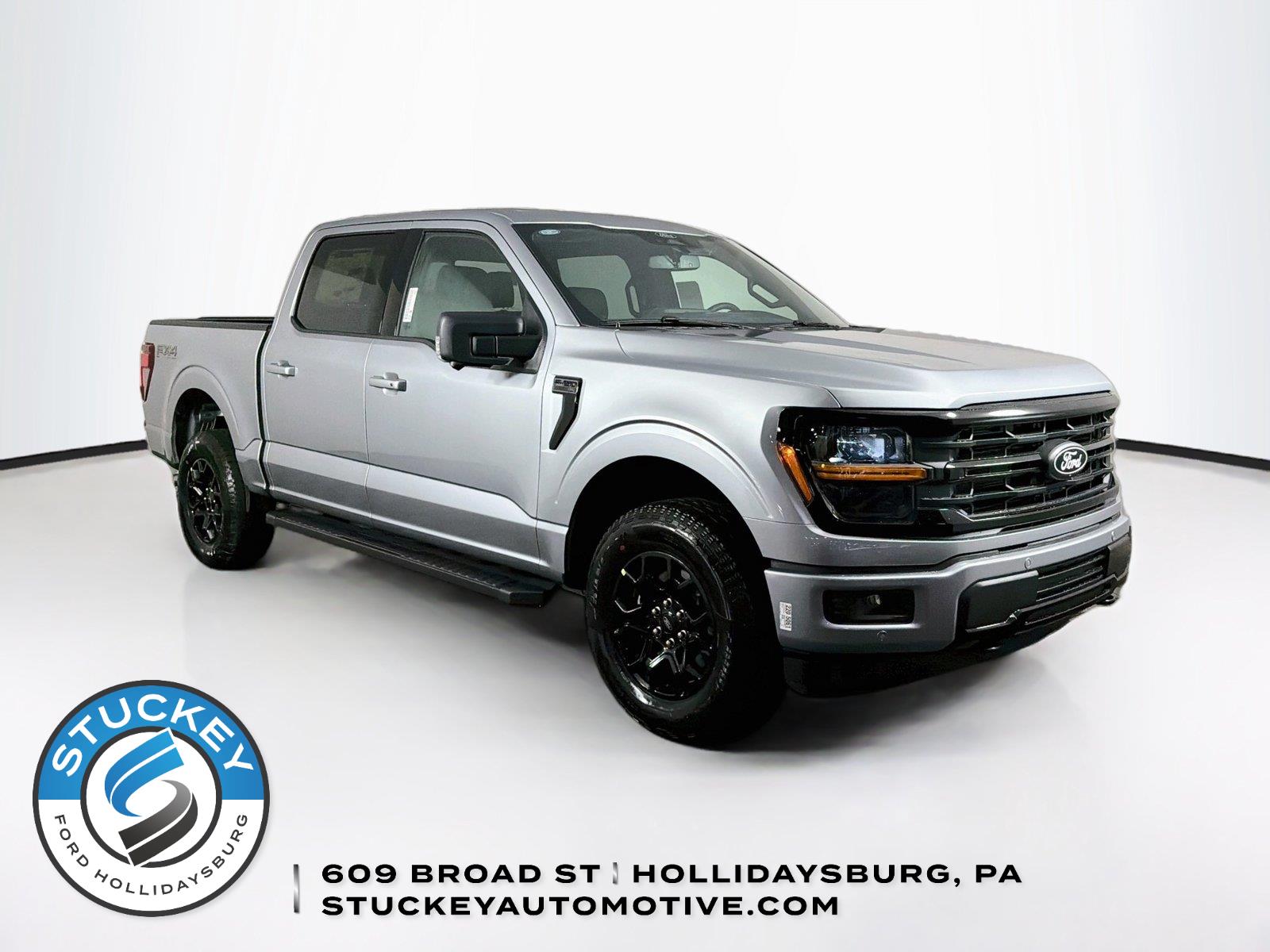 Iconic Silver 2026 Ford F-150 Pickup Truck Four-Wheel Drive Automatic