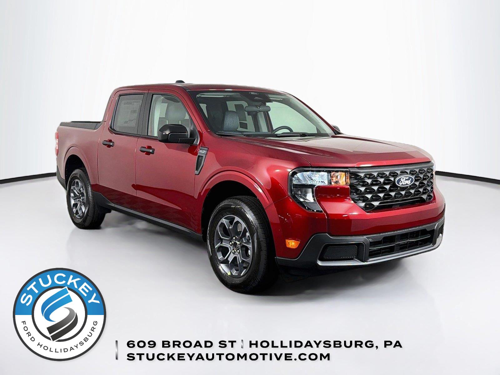 Ruby Red Metallic Tinted Clearcoat 2026 Ford Maverick Pickup Truck Front-Wheel Drive 1-Speed Dual Clutch