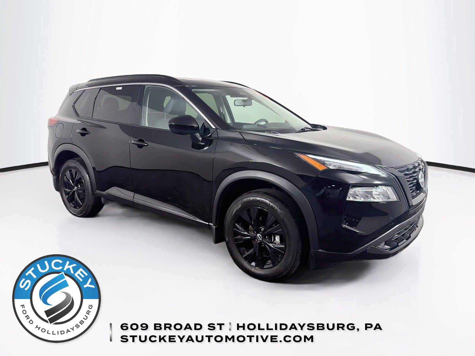 Super Black 2023 Nissan Rogue SUV / Crossover All-Wheel Drive Continuously Variable Transmission
