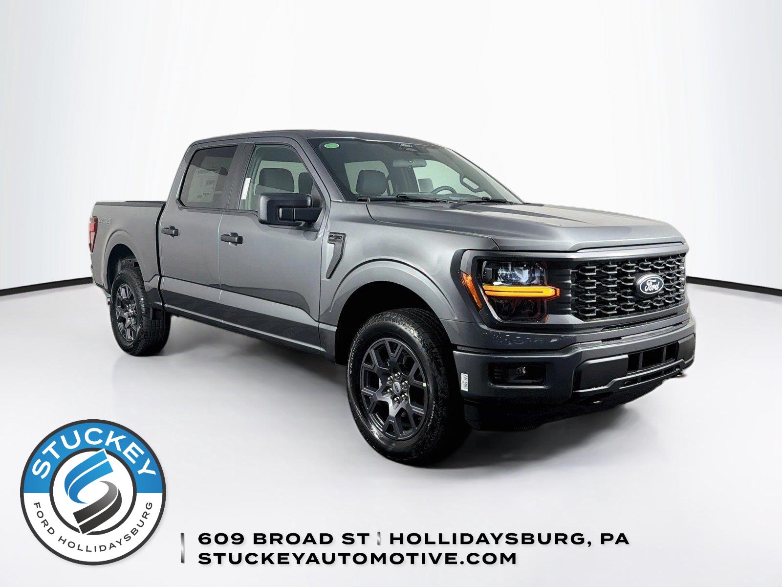 Carbonized Gray 2026 Ford F-150 Pickup Truck Four-Wheel Drive Automatic