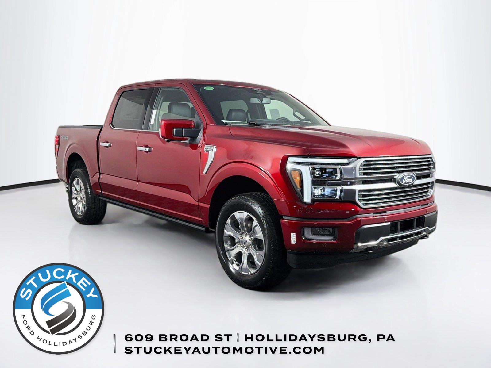 Ruby Red Metallic Tinted Clearcoat 2026 Ford F-150 Pickup Truck Four-Wheel Drive Automatic