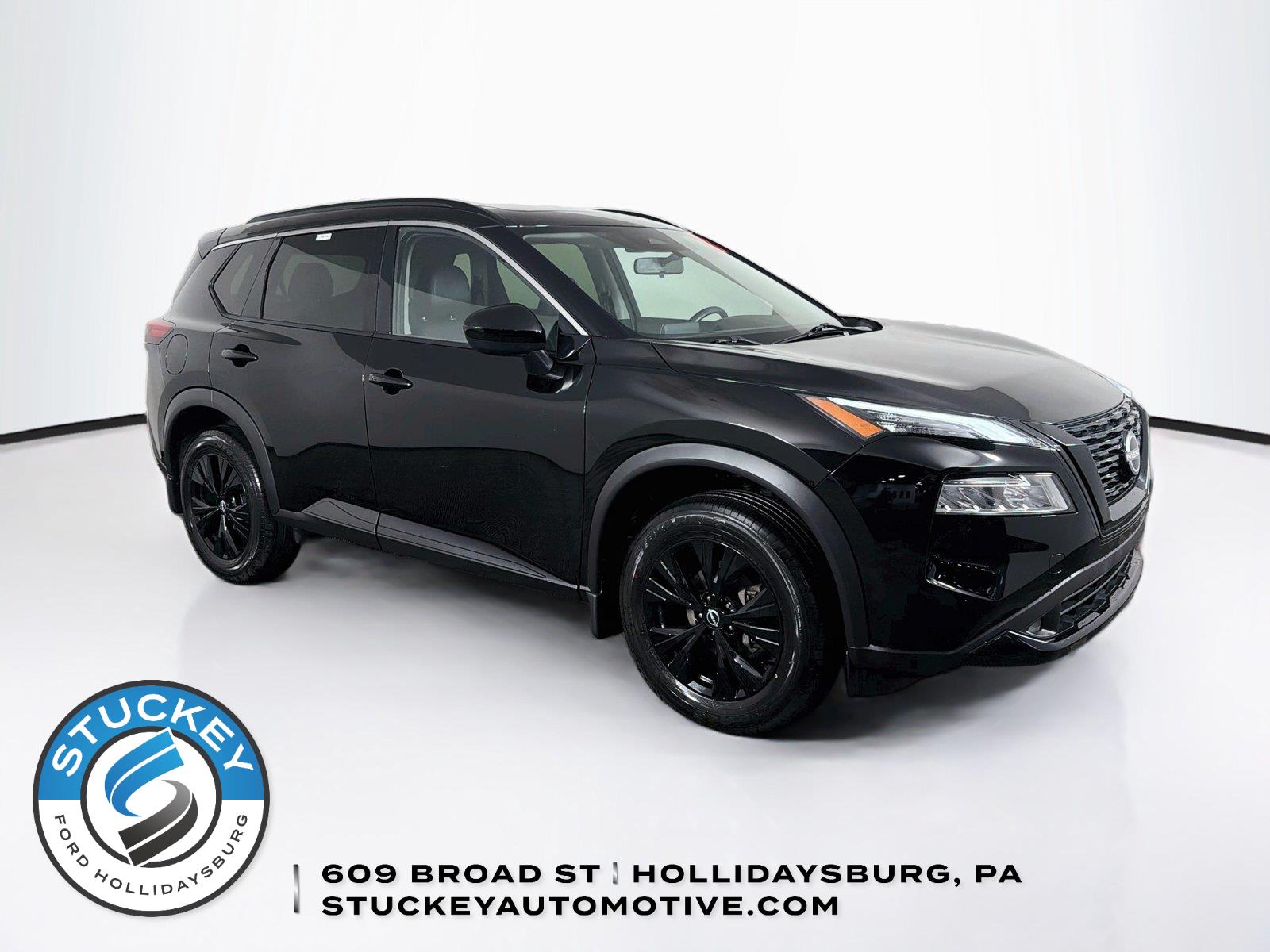 Super Black 2023 Nissan Rogue SUV / Crossover All-Wheel Drive Continuously Variable Transmission