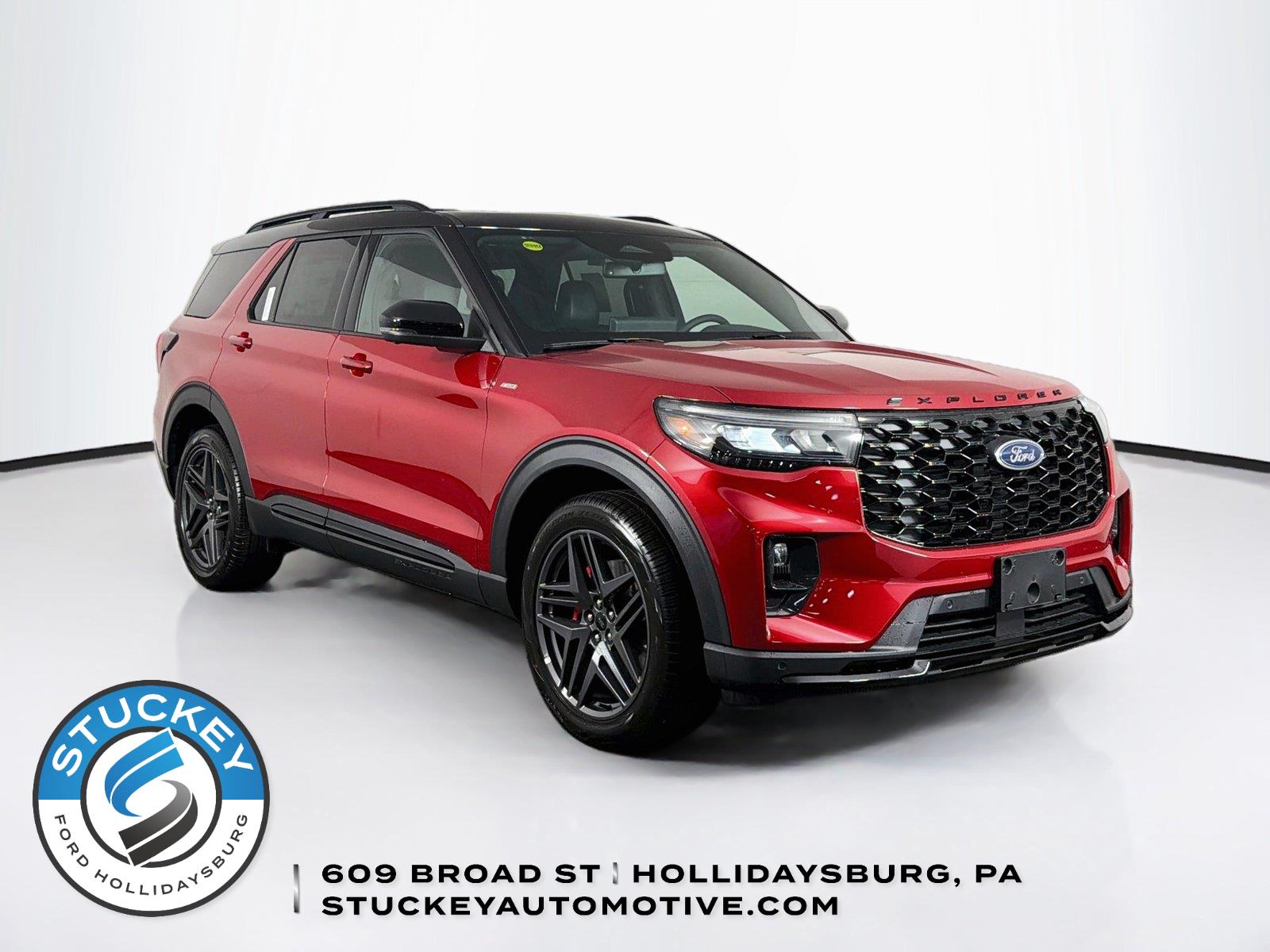 Rapid Red Metallic Tinted Clearcoat 2026 Ford Explorer SUV / Crossover All-Wheel Drive Automatic