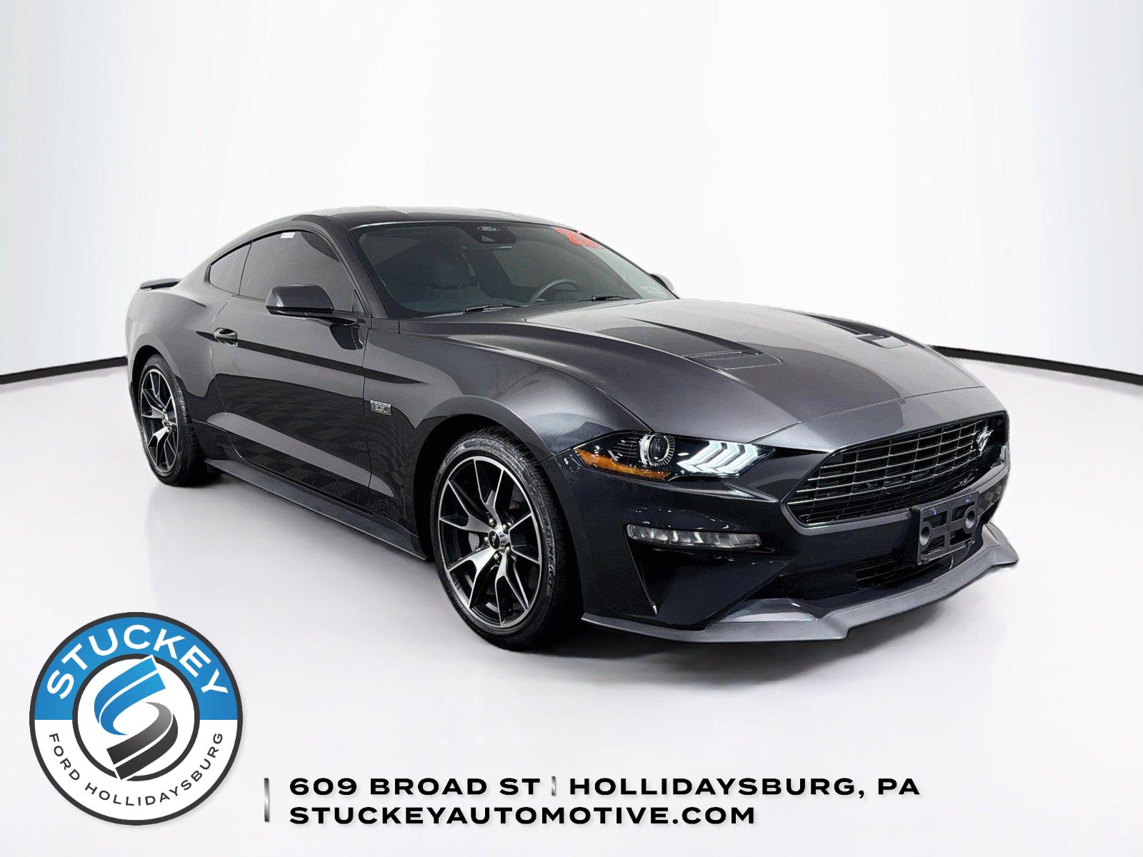 Dark Matter Gray 2022 Ford Mustang Coupe Rear-Wheel Drive Automatic