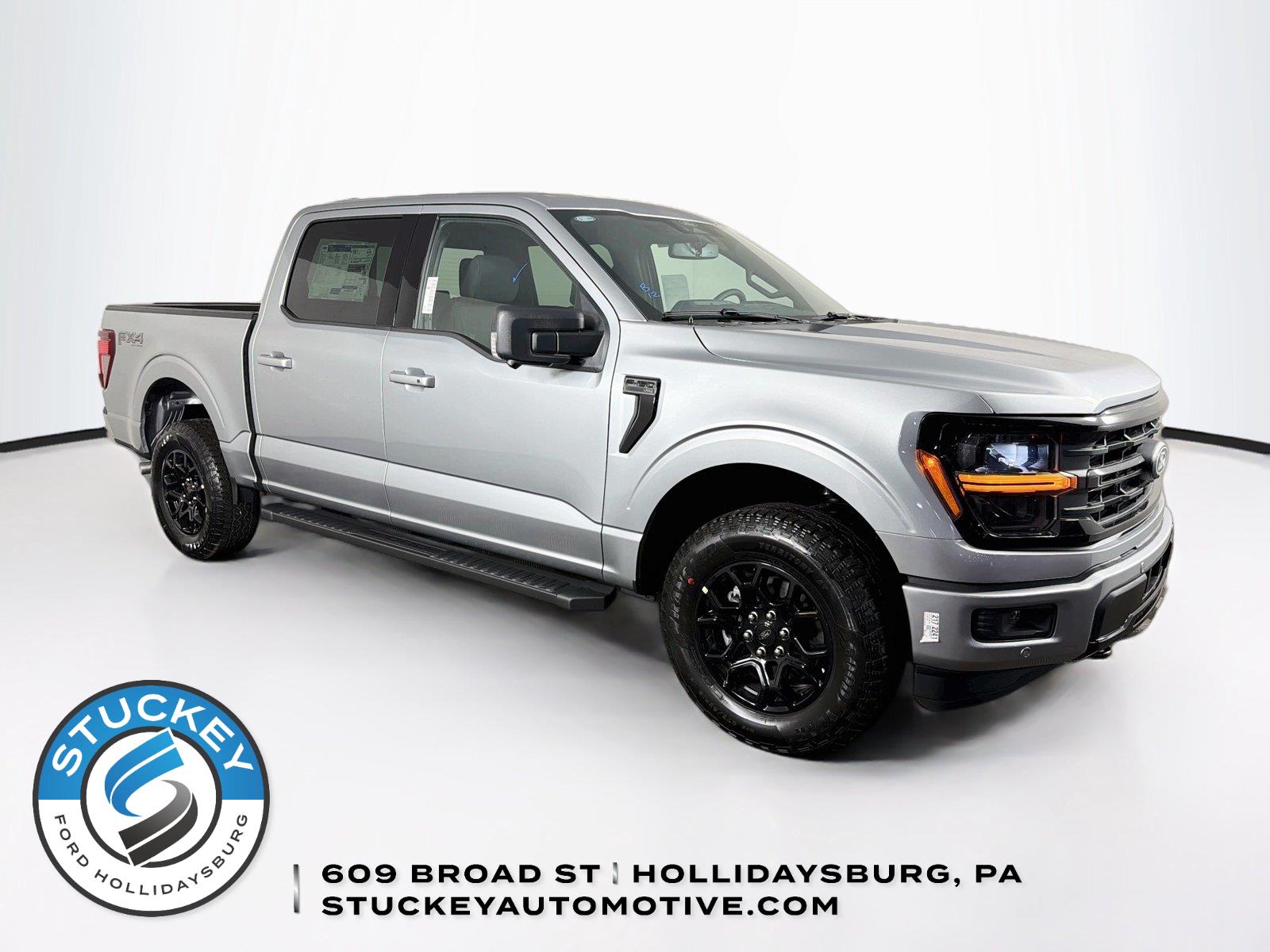 Iconic Silver 2026 Ford F-150 Pickup Truck Four-Wheel Drive Automatic