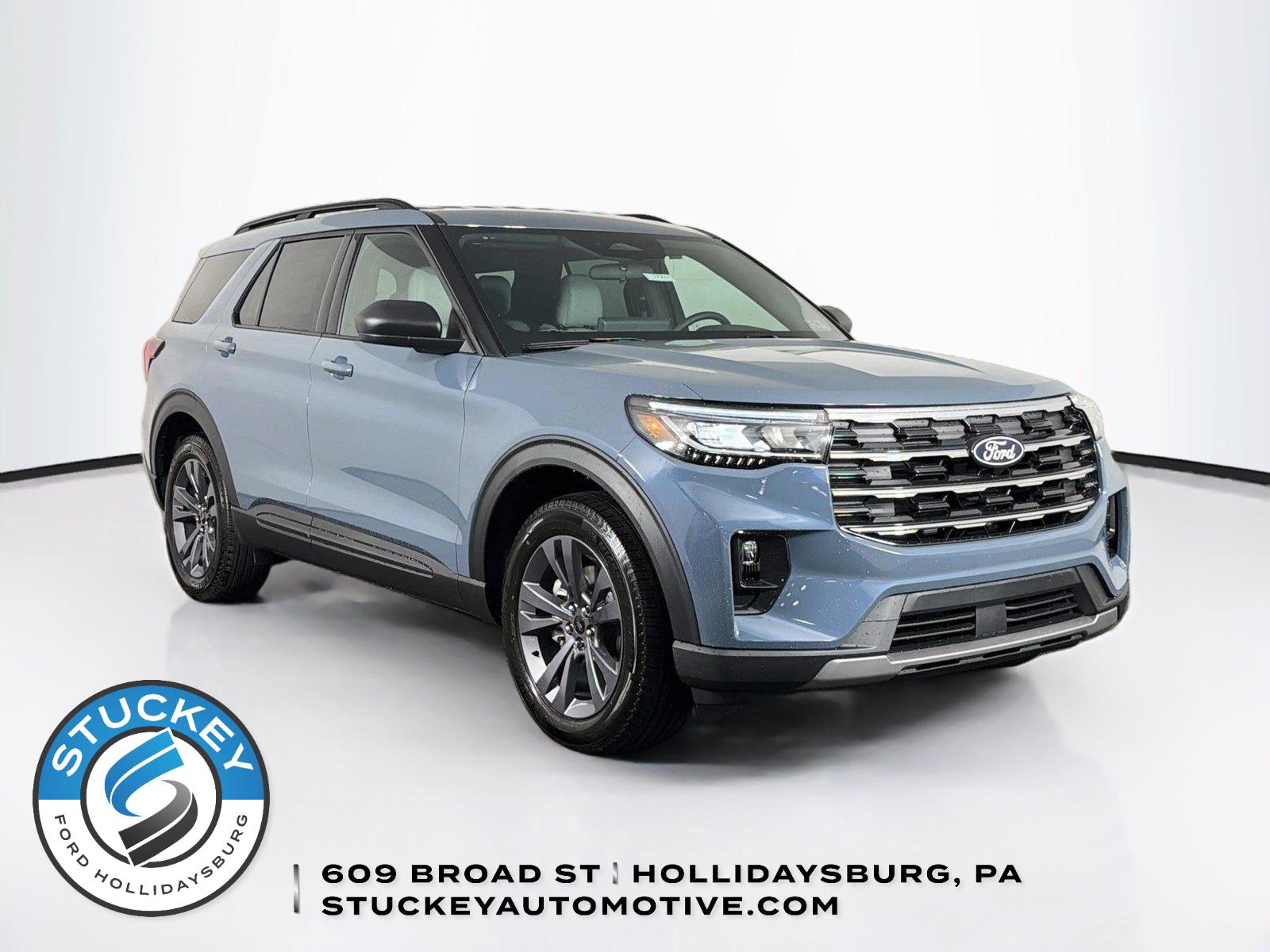 Vapor Blue Metallic 2027 Ford Explorer SUV / Crossover All-Wheel Drive Automatic