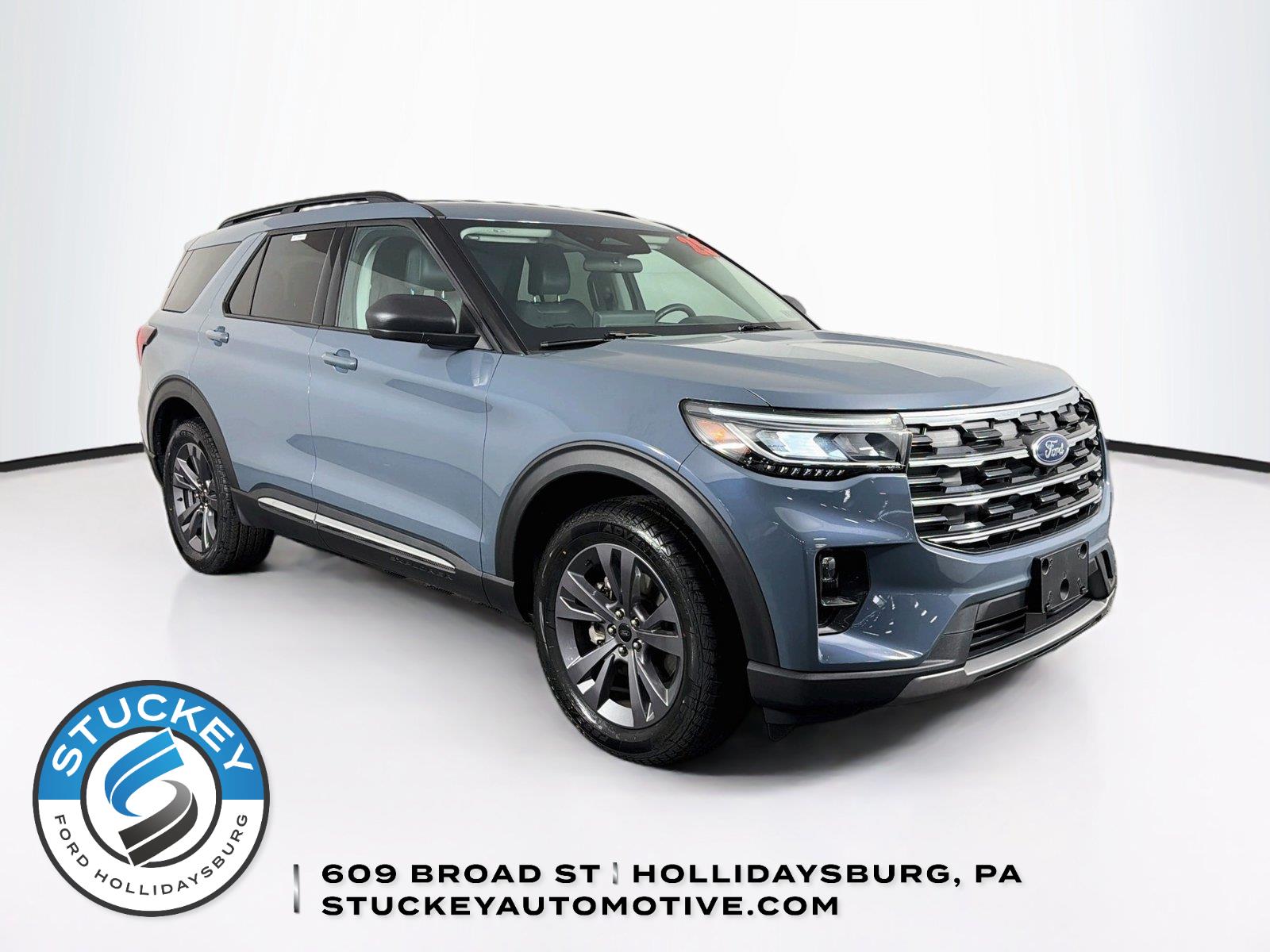 Vapor Blue 2025 Ford Explorer SUV / Crossover All-Wheel Drive Automatic