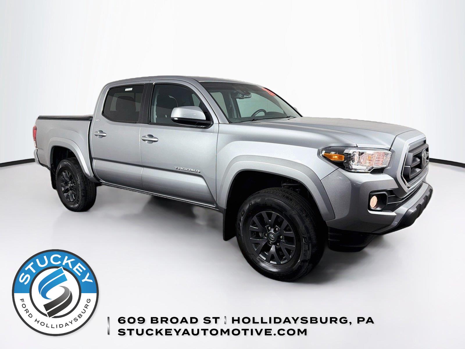 Celestial Silver Metallic 2023 Toyota Tacoma Pickup Truck Four-Wheel Drive Automatic