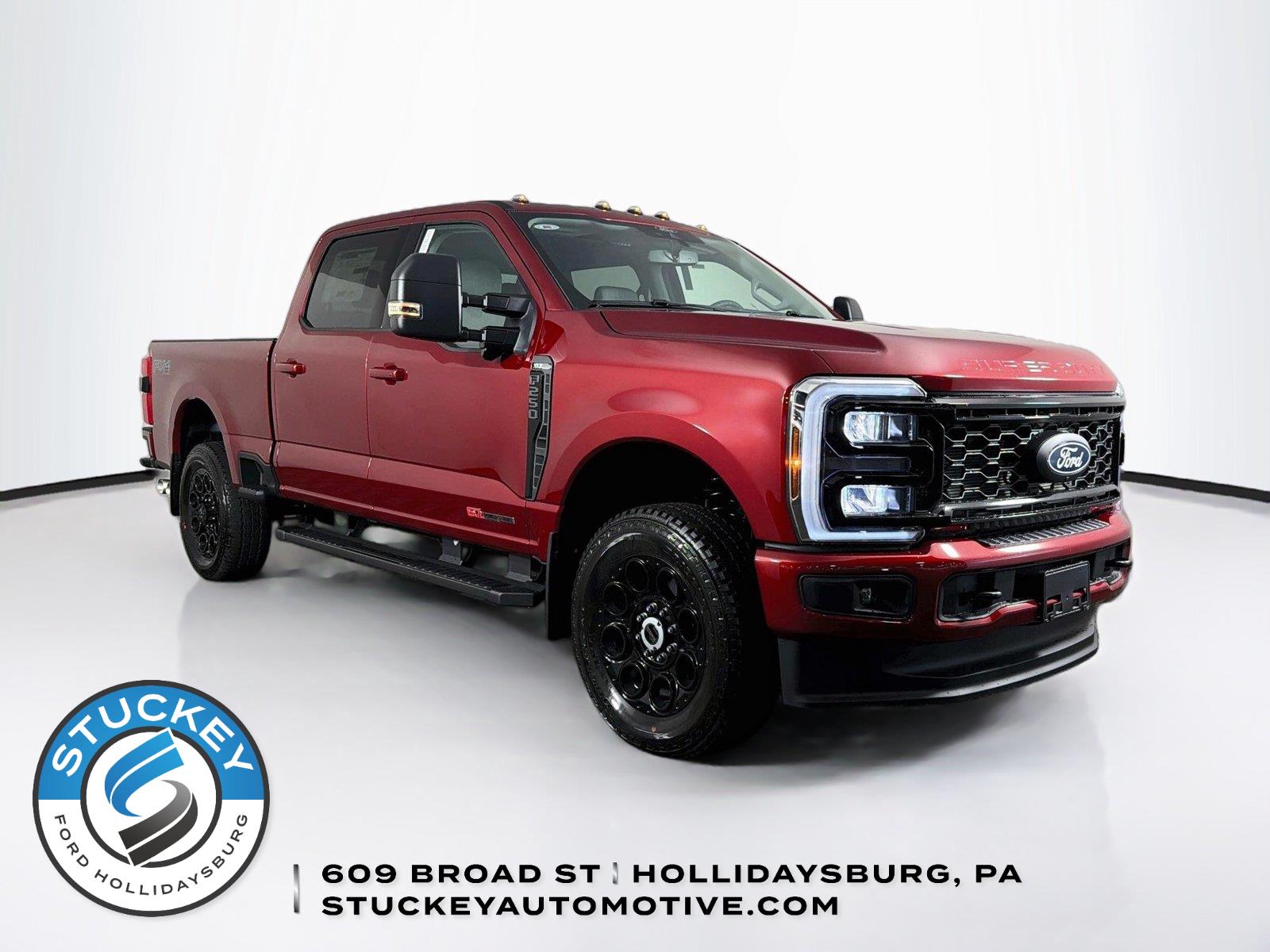 Ruby Red Metallic Tinted Clearcoat 2027 Ford F-250 Super Duty Pickup Truck Four-Wheel Drive Automatic