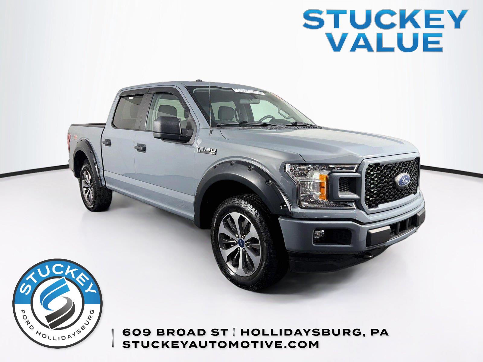 Abyss Gray 2019 Ford F-150 Pickup Truck Four-Wheel Drive Automatic