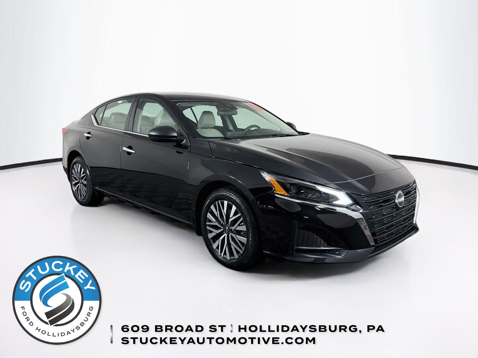 Super Black 2024 Nissan Altima Sedan All-Wheel Drive Continuously Variable Transmission