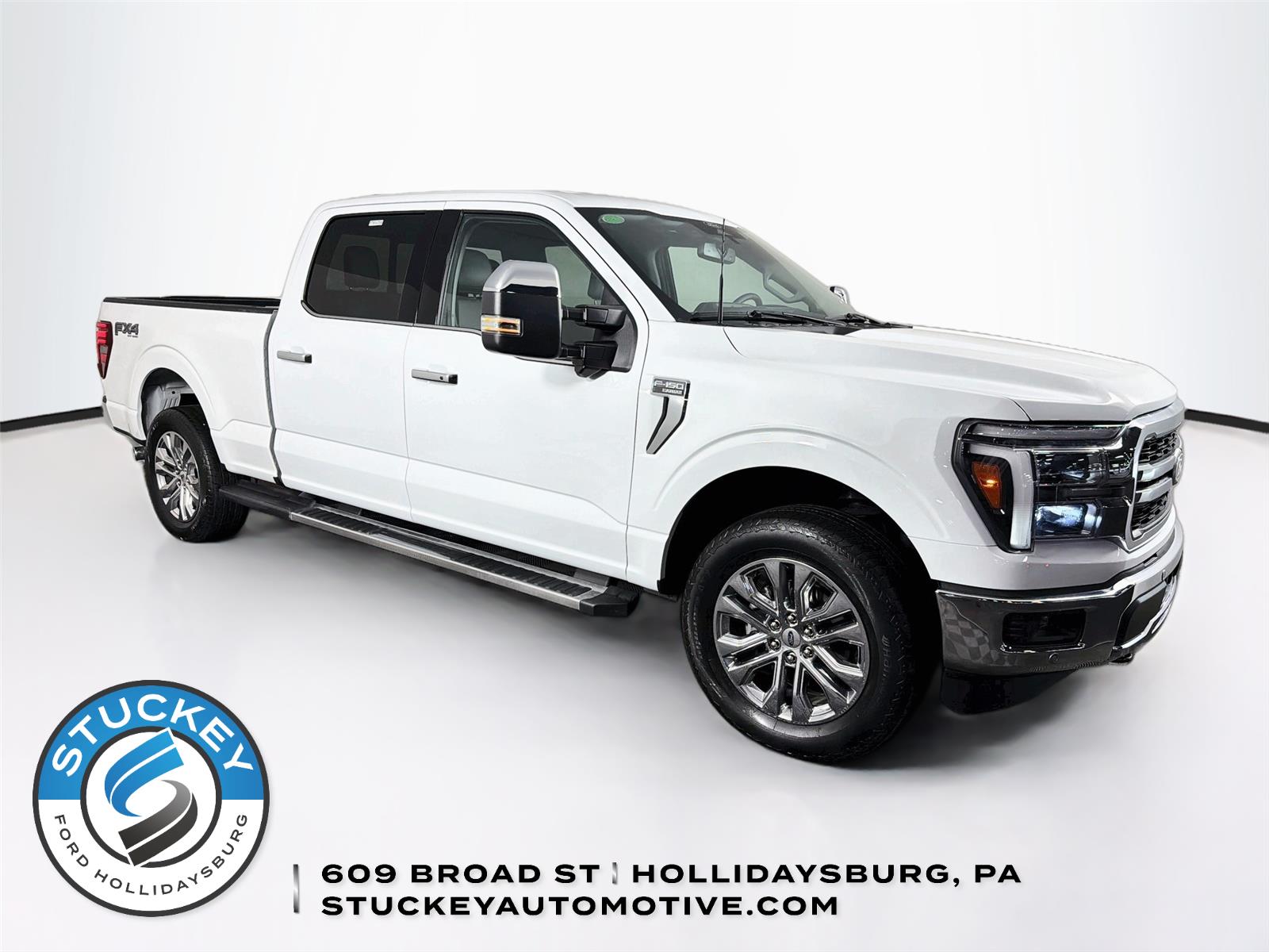 Oxford White 2025 Ford F-150 Pickup Truck Four-Wheel Drive Automatic