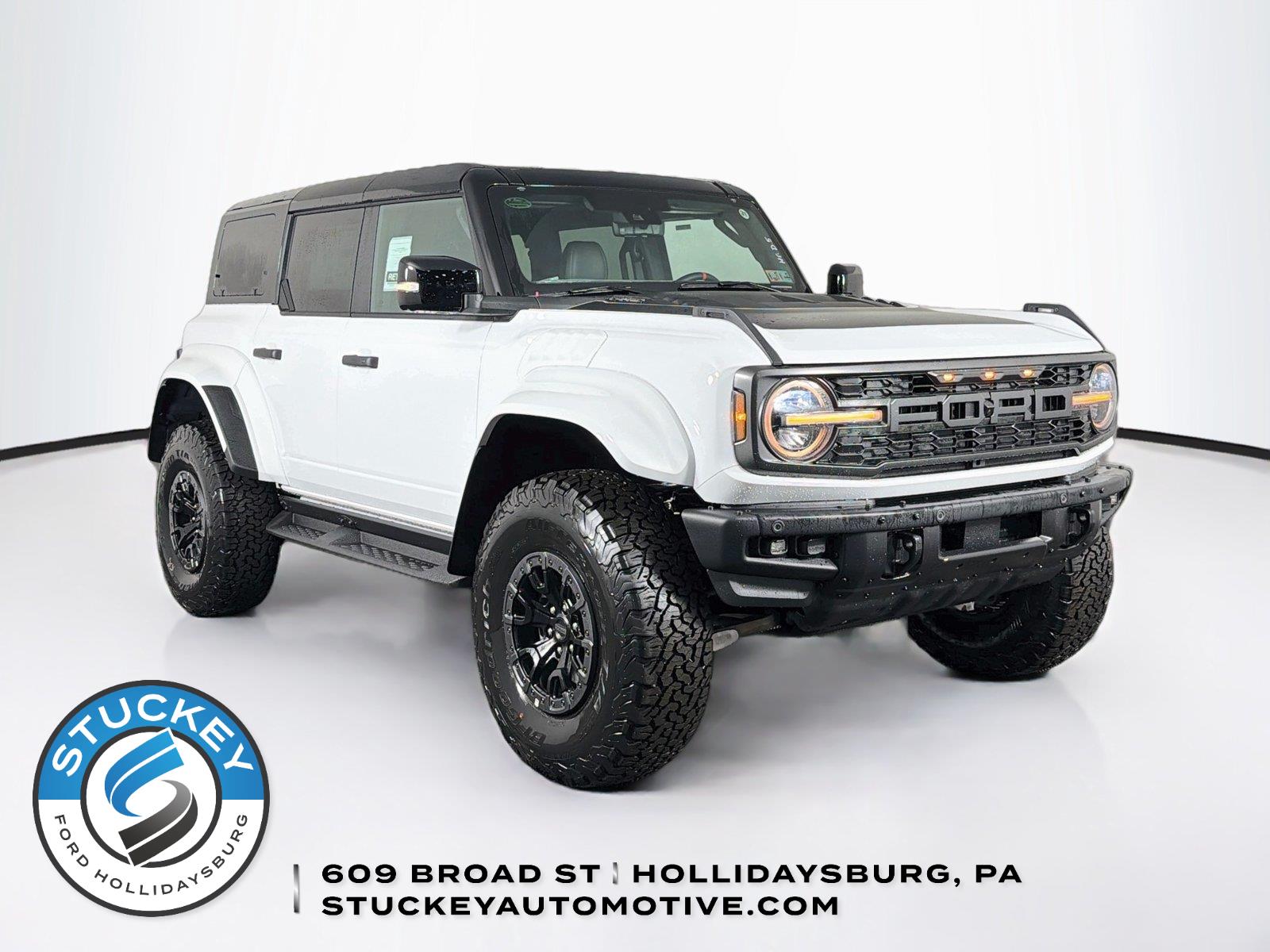 Oxford White 2026 Ford Bronco Raptor SUV / Crossover Four-Wheel Drive Automatic