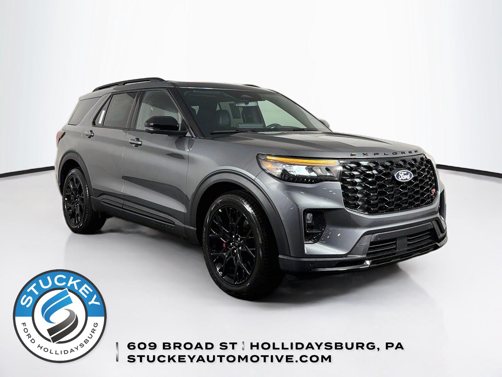 Carbonized Gray 2027 Ford Explorer SUV / Crossover All-Wheel Drive Automatic