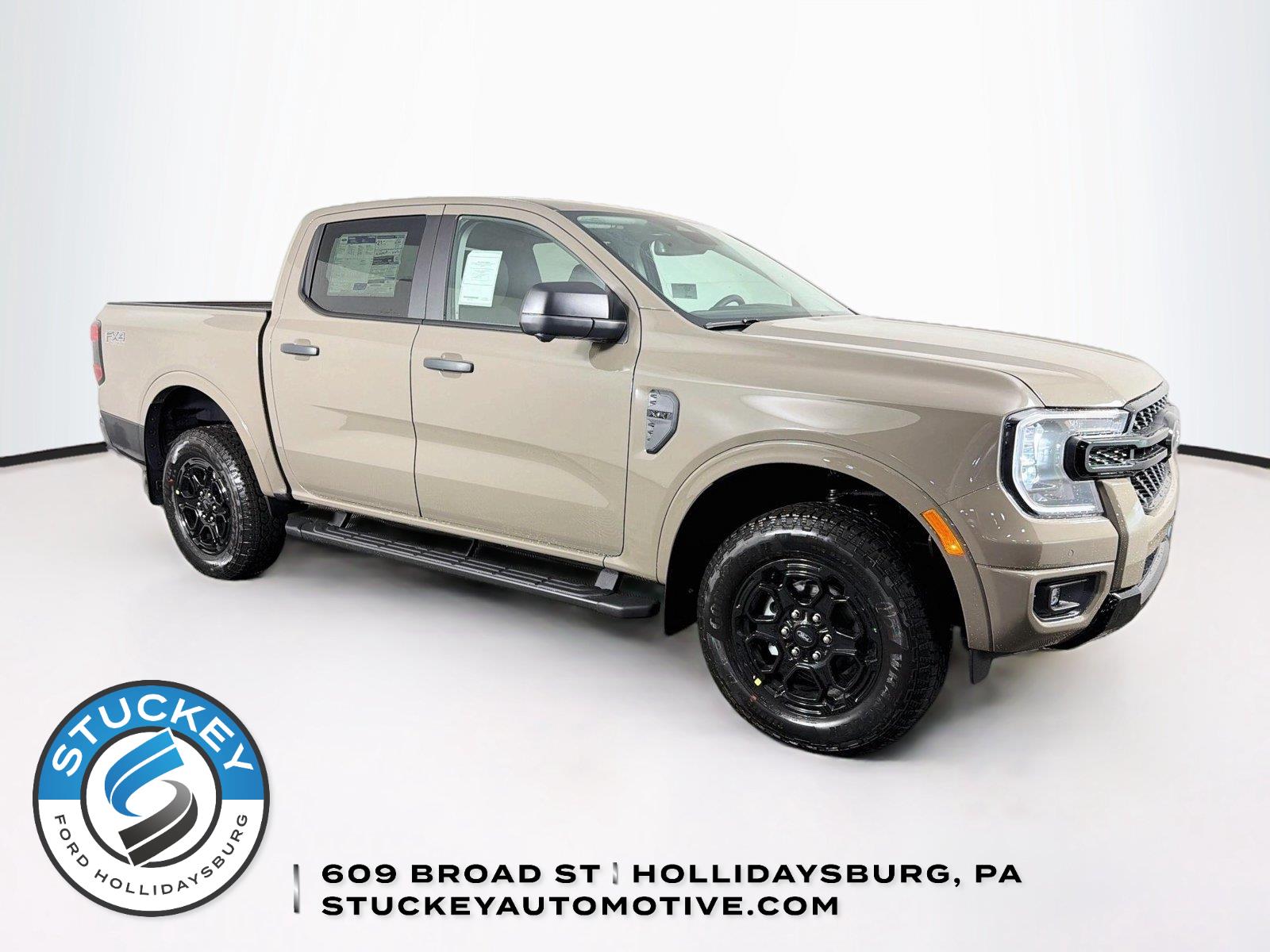 Marsh Gray 2026 Ford Ranger Pickup Truck Four-Wheel Drive Automatic