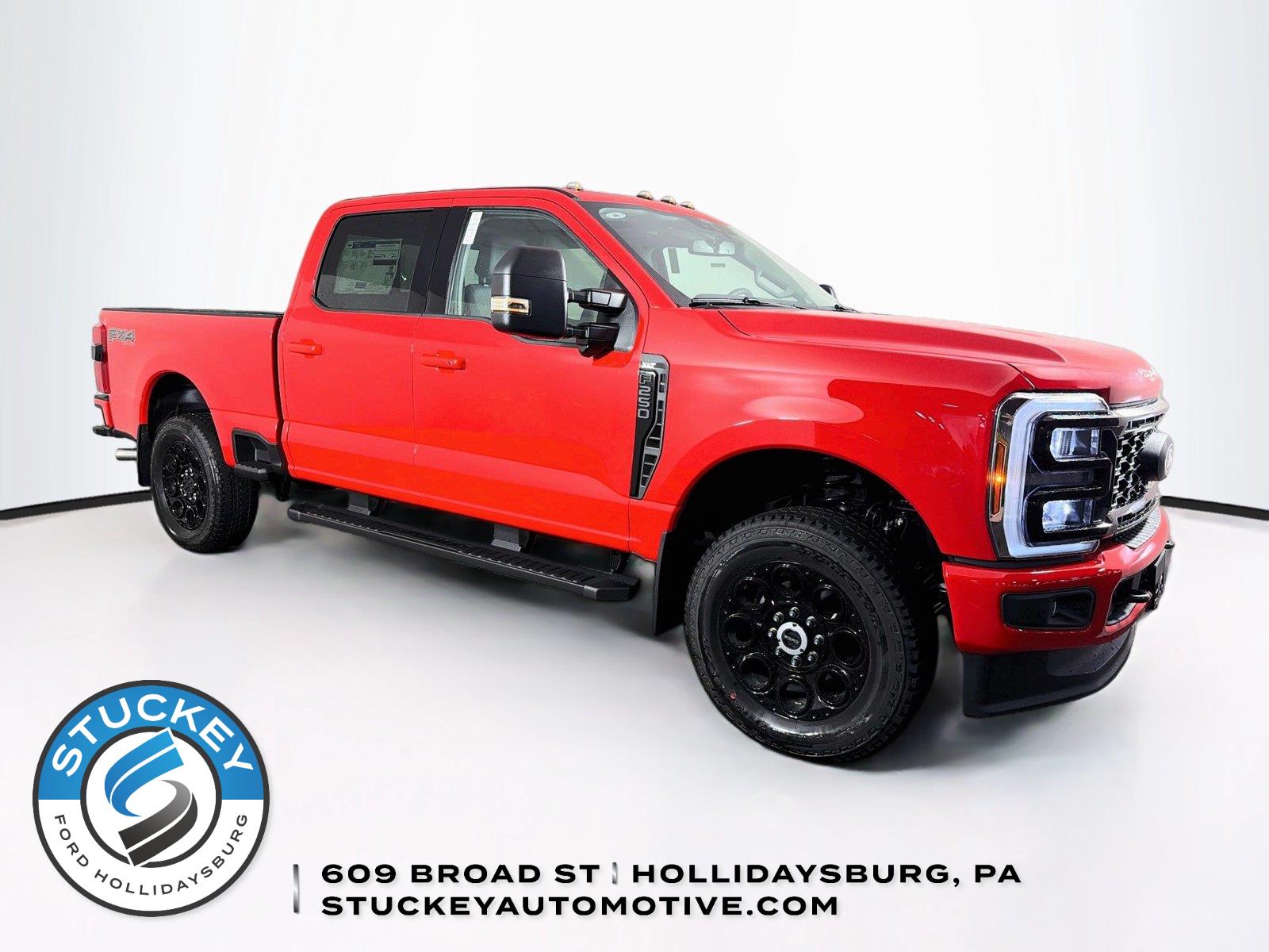 Race Red 2027 Ford F-250 Super Duty Pickup Truck Four-Wheel Drive Automatic