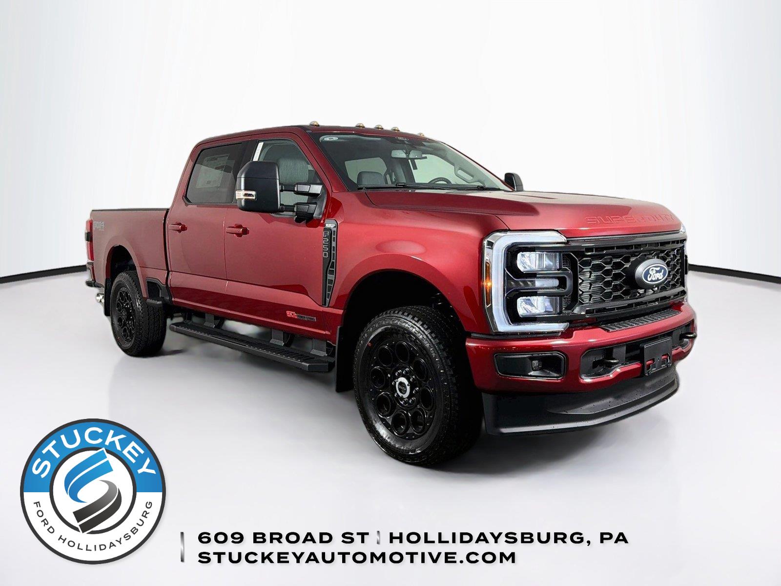Ruby Red Metallic Tinted Clearcoat 2027 Ford F-250 Super Duty Pickup Truck Four-Wheel Drive Automatic