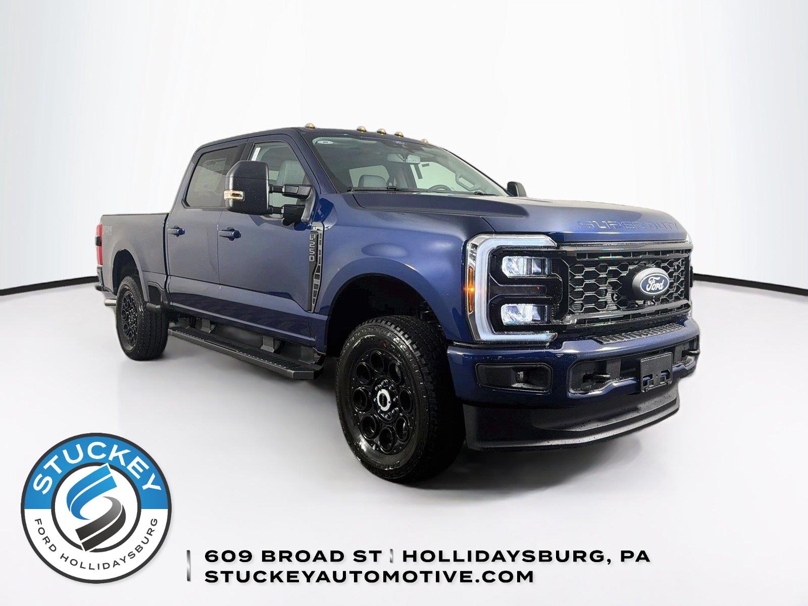 Neptune Blue 2027 Ford F-250 Super Duty Pickup Truck Four-Wheel Drive Automatic