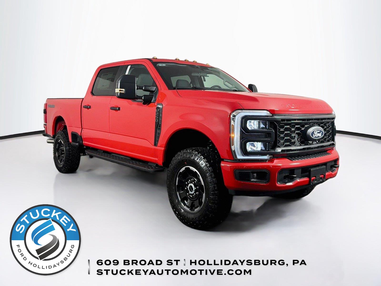 Race Red 2027 Ford F-250 Super Duty Pickup Truck Four-Wheel Drive Automatic