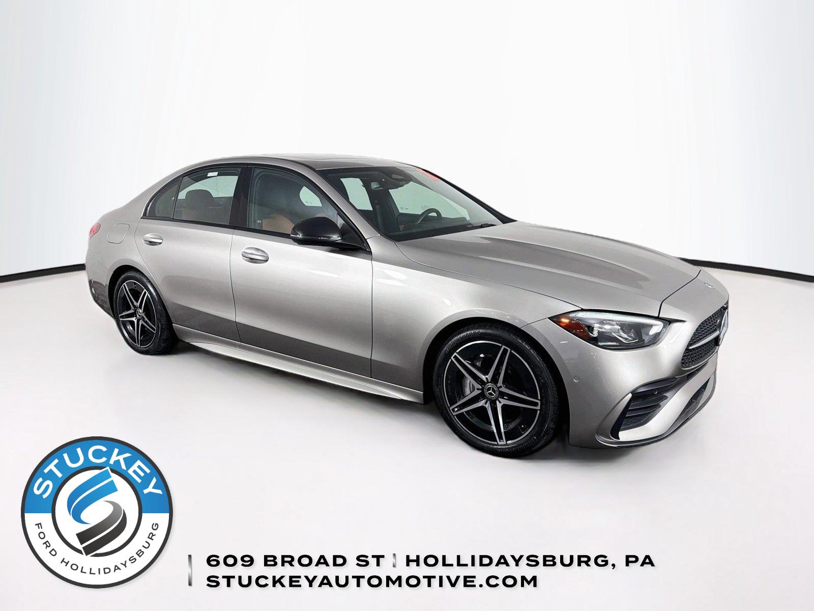 Mojave Silver Metallic 2023 Mercedes-Benz C-Class Sedan All-Wheel Drive Automatic