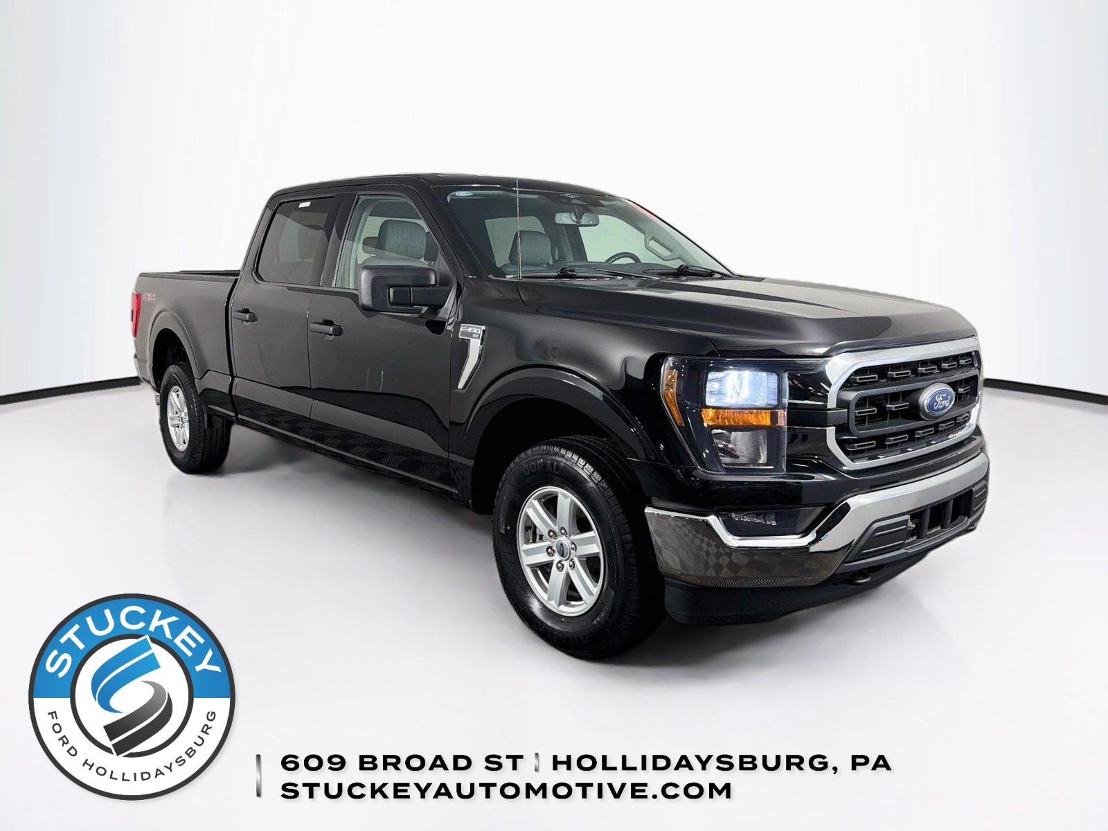 Agate Black 2023 Ford F-150 Pickup Truck Four-Wheel Drive Automatic