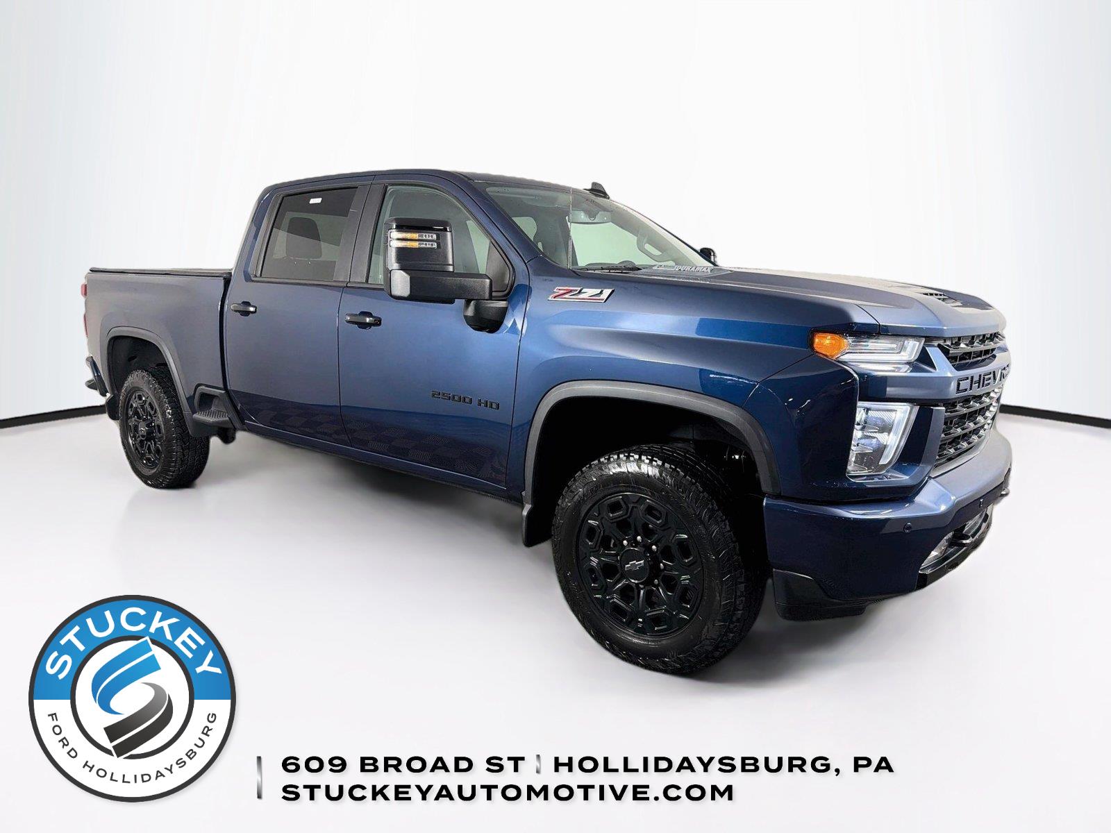 Northsky Blue Metallic 2022 Chevrolet Silverado 2500HD Pickup Truck Four-Wheel Drive Automatic