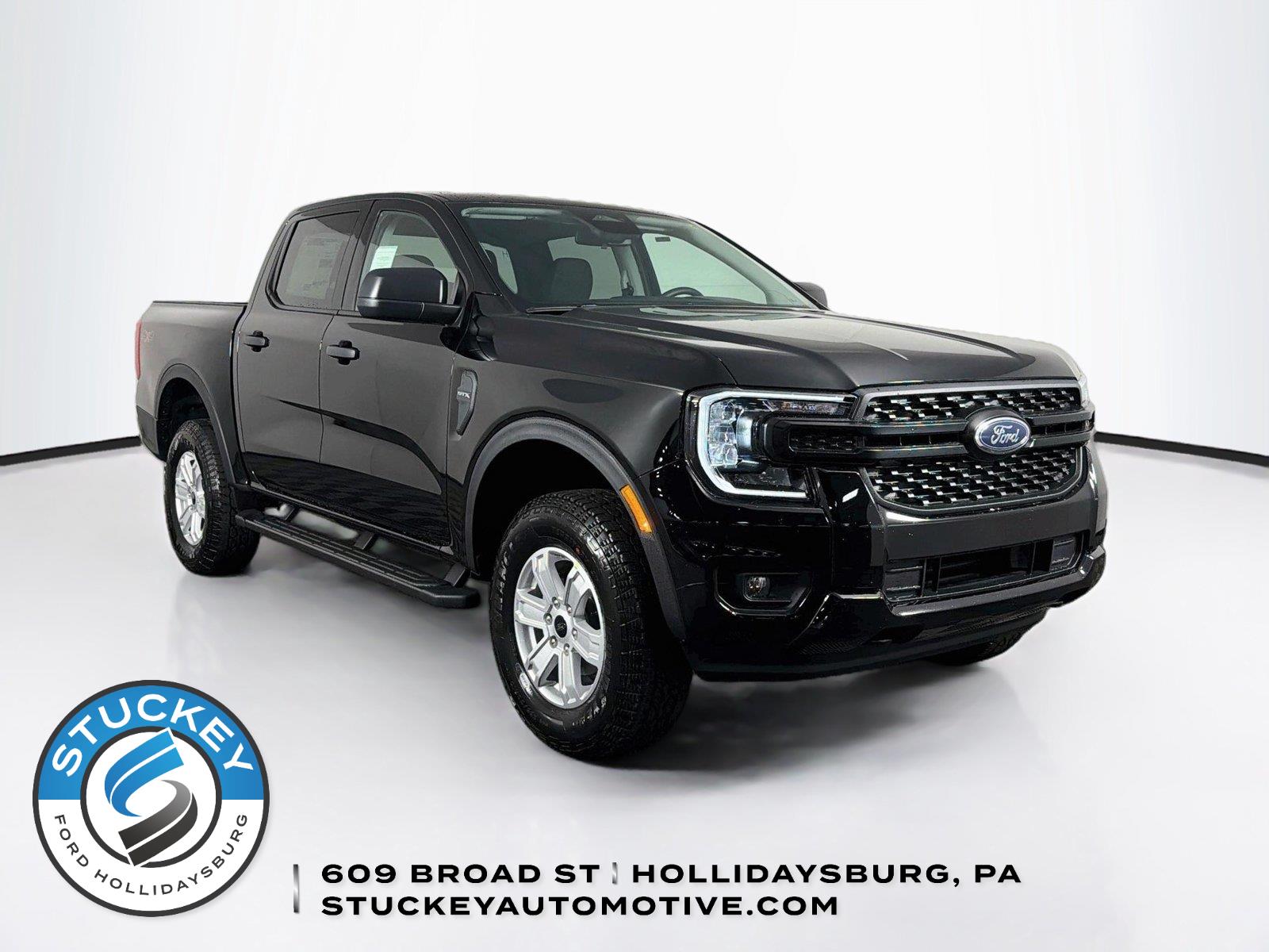 Shadow Black 2026 Ford Ranger Pickup Truck Four-Wheel Drive Automatic