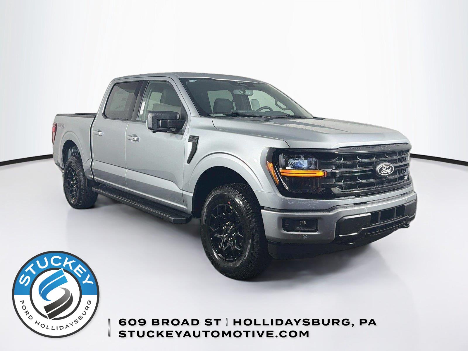 Iconic Silver 2026 Ford F-150 Pickup Truck Four-Wheel Drive Automatic