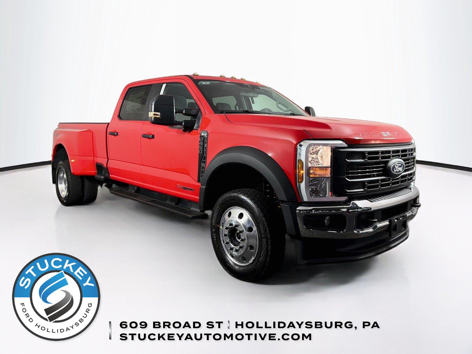 Race Red 2027 Ford F-450 Super Duty Pickup Truck Four-Wheel Drive Automatic