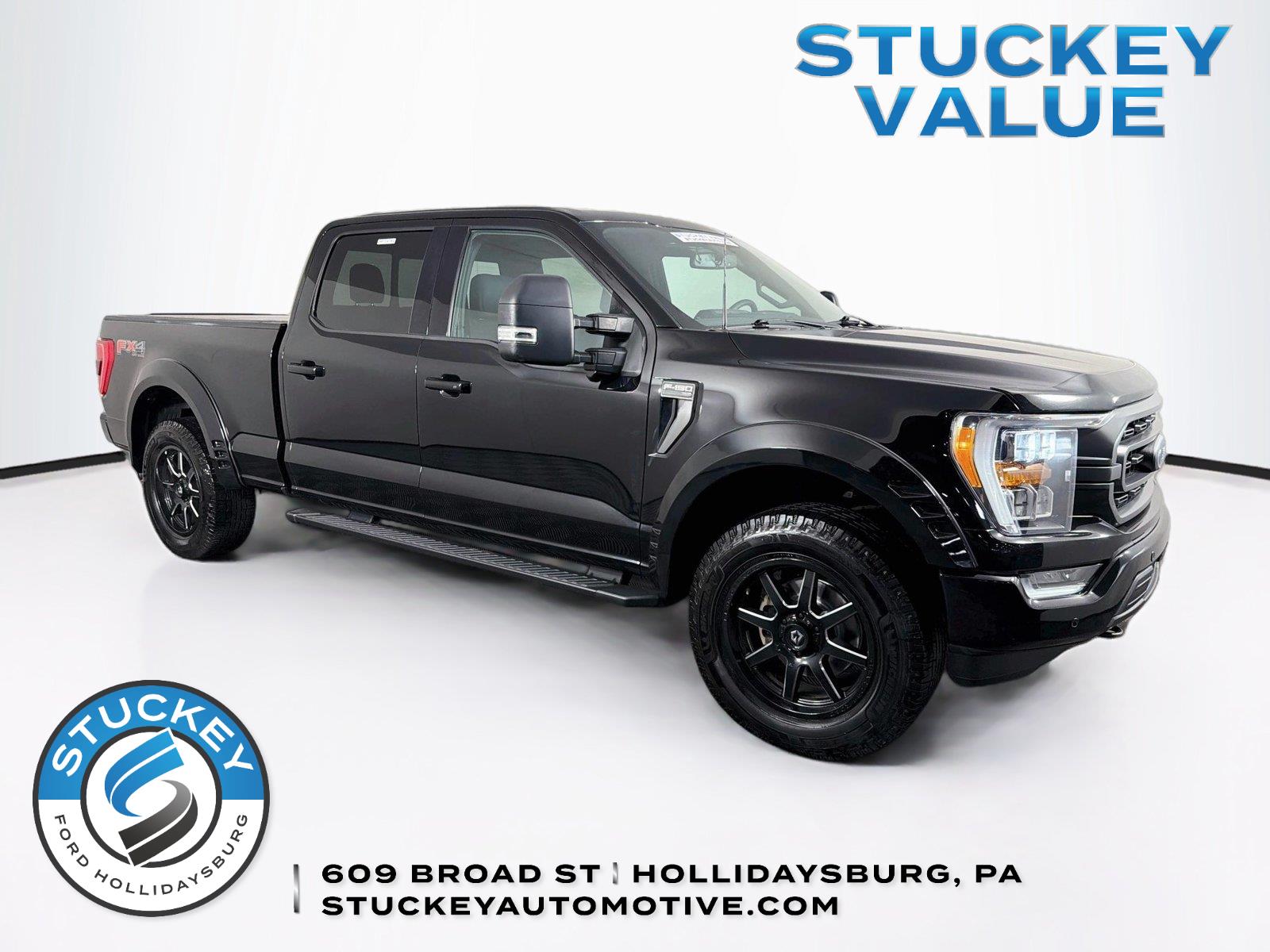 Agate Black 2021 Ford F-150 Pickup Truck Four-Wheel Drive Automatic