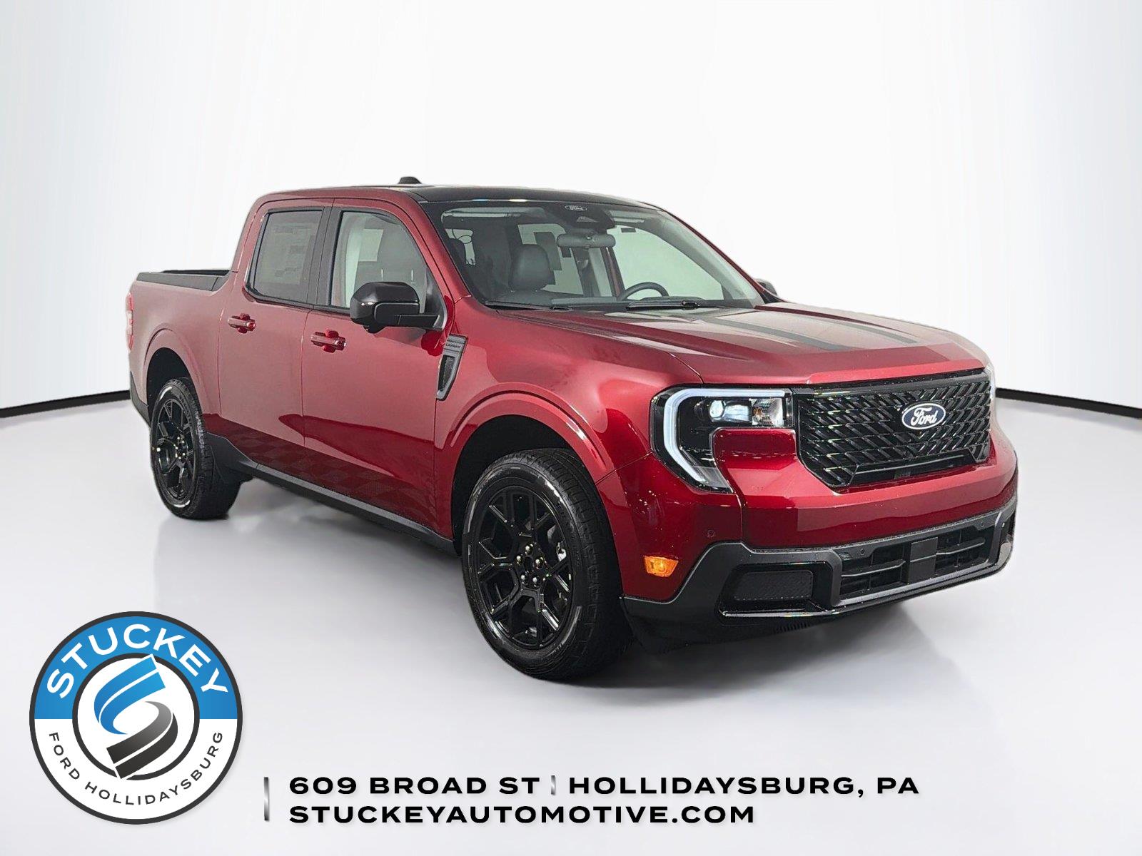 Ruby Red Metallic Tinted Clearcoat 2026 Ford Maverick Pickup Truck All-Wheel Drive 1-Speed Dual Clutch