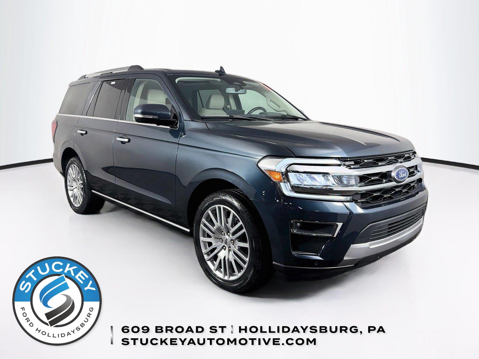 Stone Blue 2024 Ford Expedition SUV / Crossover Four-Wheel Drive Automatic
