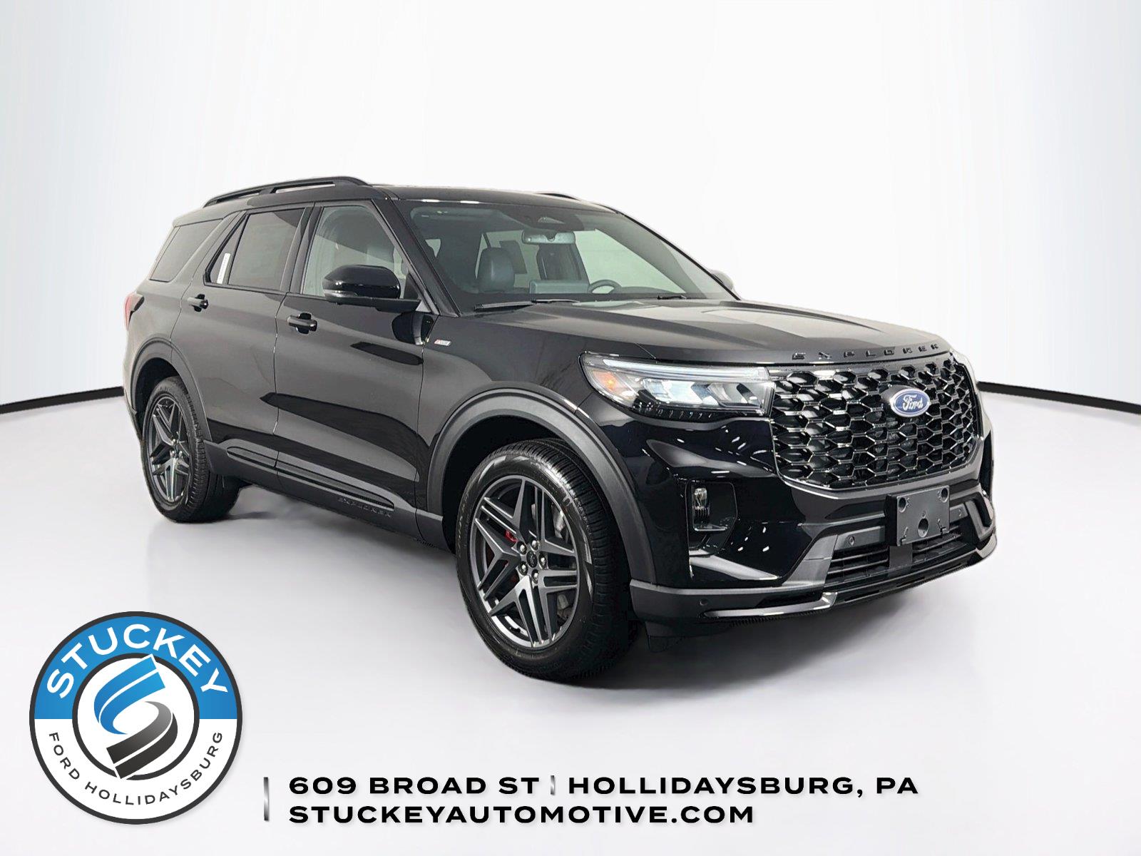 Agate Black 2026 Ford Explorer SUV / Crossover All-Wheel Drive Automatic
