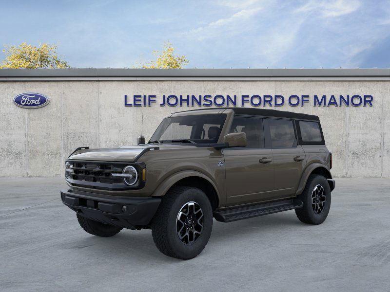 Marsh Gray 2025 Ford Bronco Outer Banks 4-Door 4WD SUV / Crossover Four-Wheel Drive Automatic