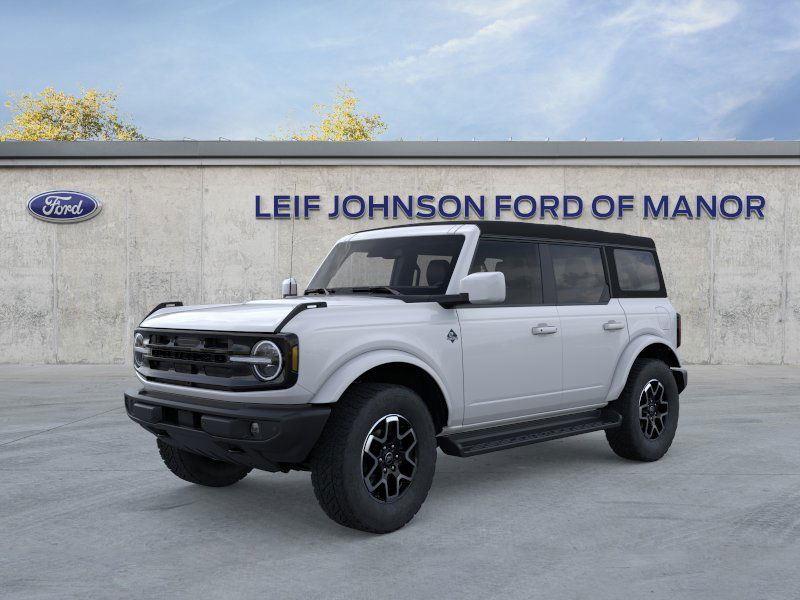 Oxford White 2025 Ford Bronco Outer Banks 4-Door 4WD SUV / Crossover Four-Wheel Drive Automatic